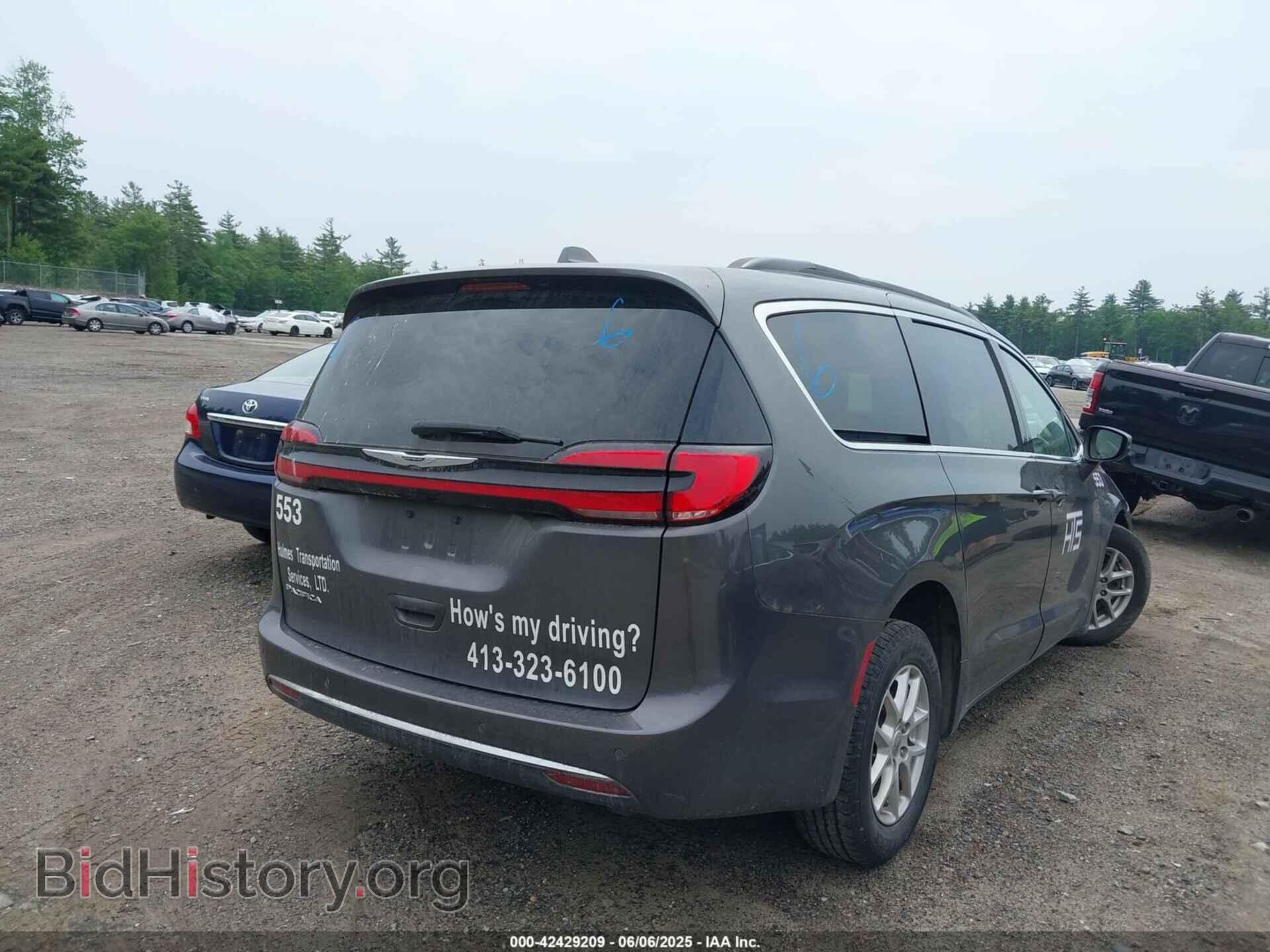 2022 CHRYSLER PACIFICA - VIN: 2C4RC1BG3NR142631 - Фото 4