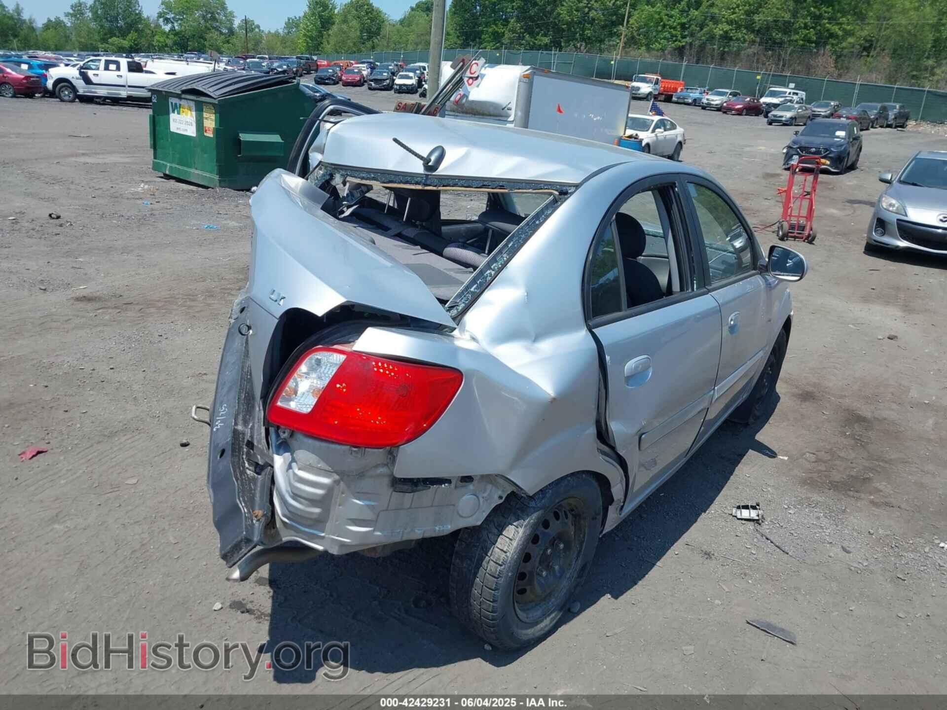 2010 KIA RIO - VIN: KNADH4A30A6634530 - Фото 4