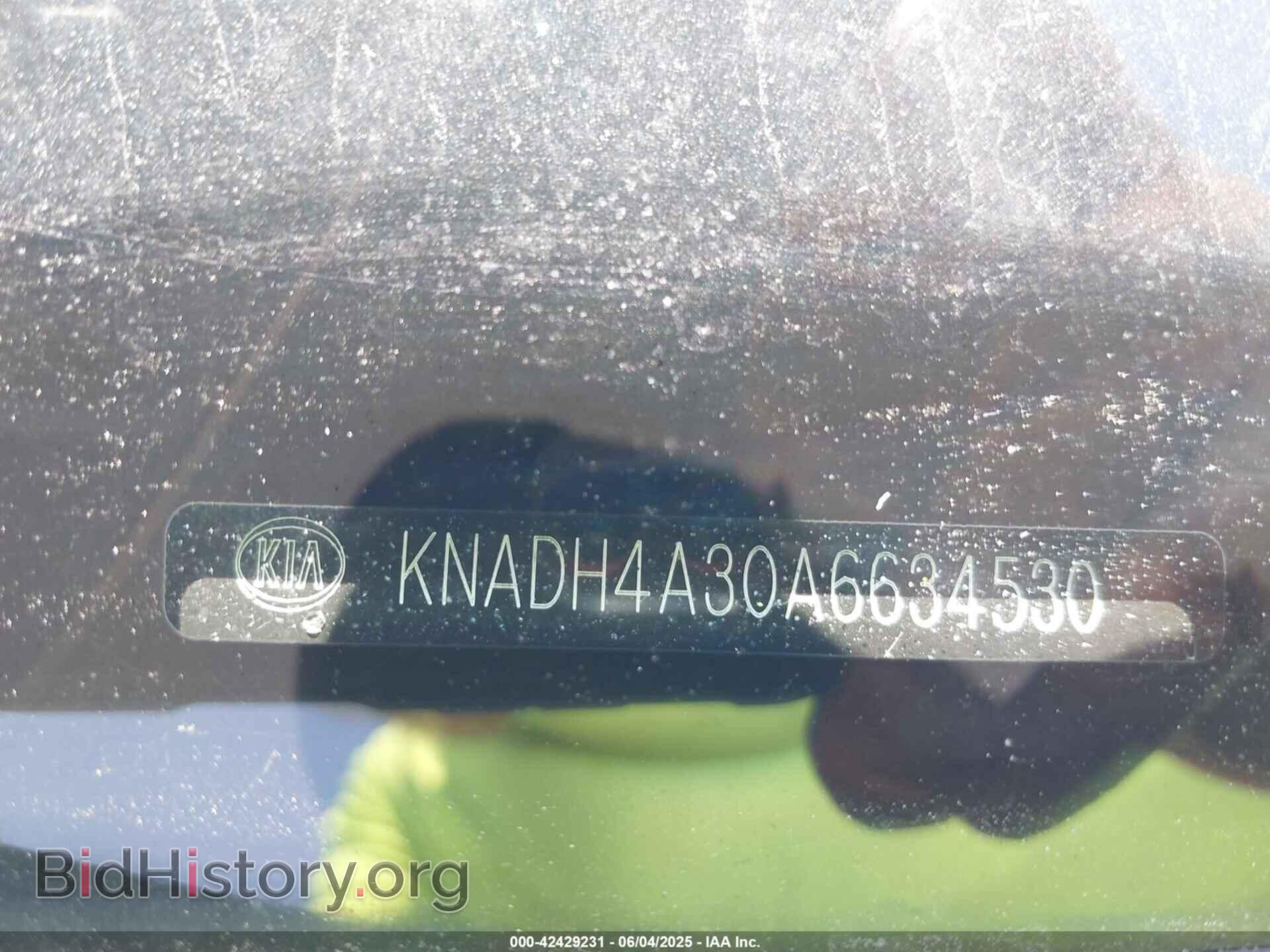 2010 KIA RIO - VIN: KNADH4A30A6634530 - Фото 9