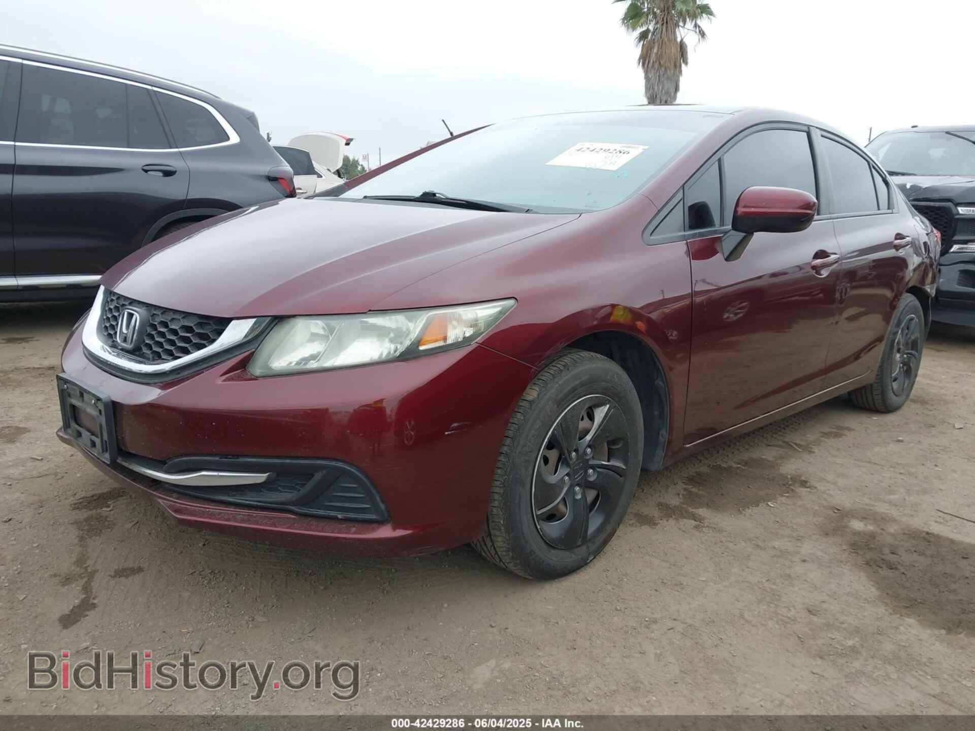 2014 HONDA CIVIC - VIN: 19XFB2F54EE019216 - Фото 2