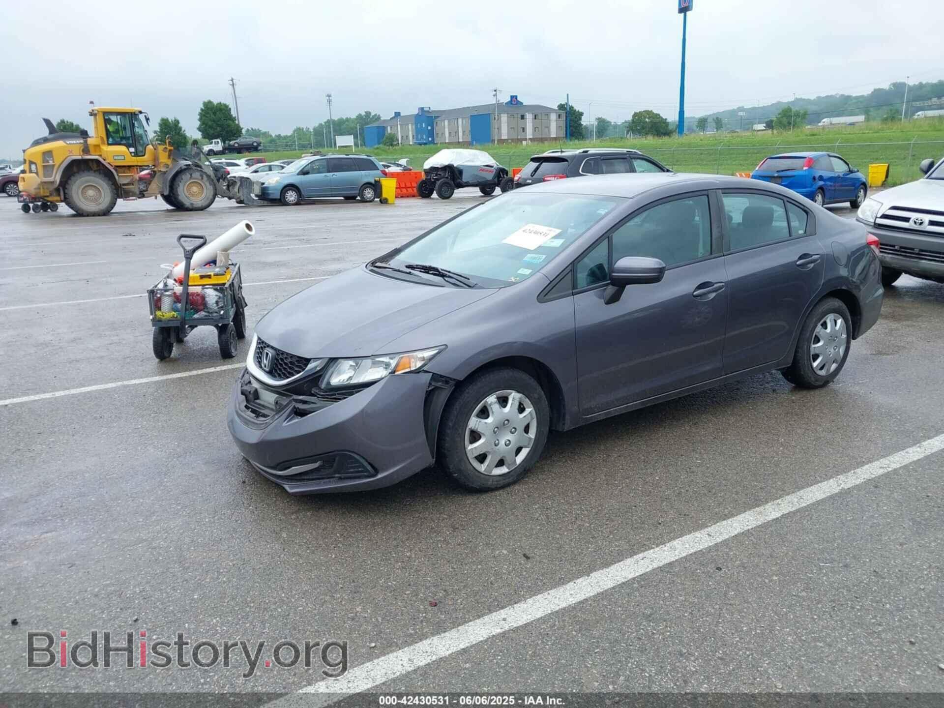 2014 HONDA CIVIC - VIN: 19XFB2F51EE079244 - Фото 2