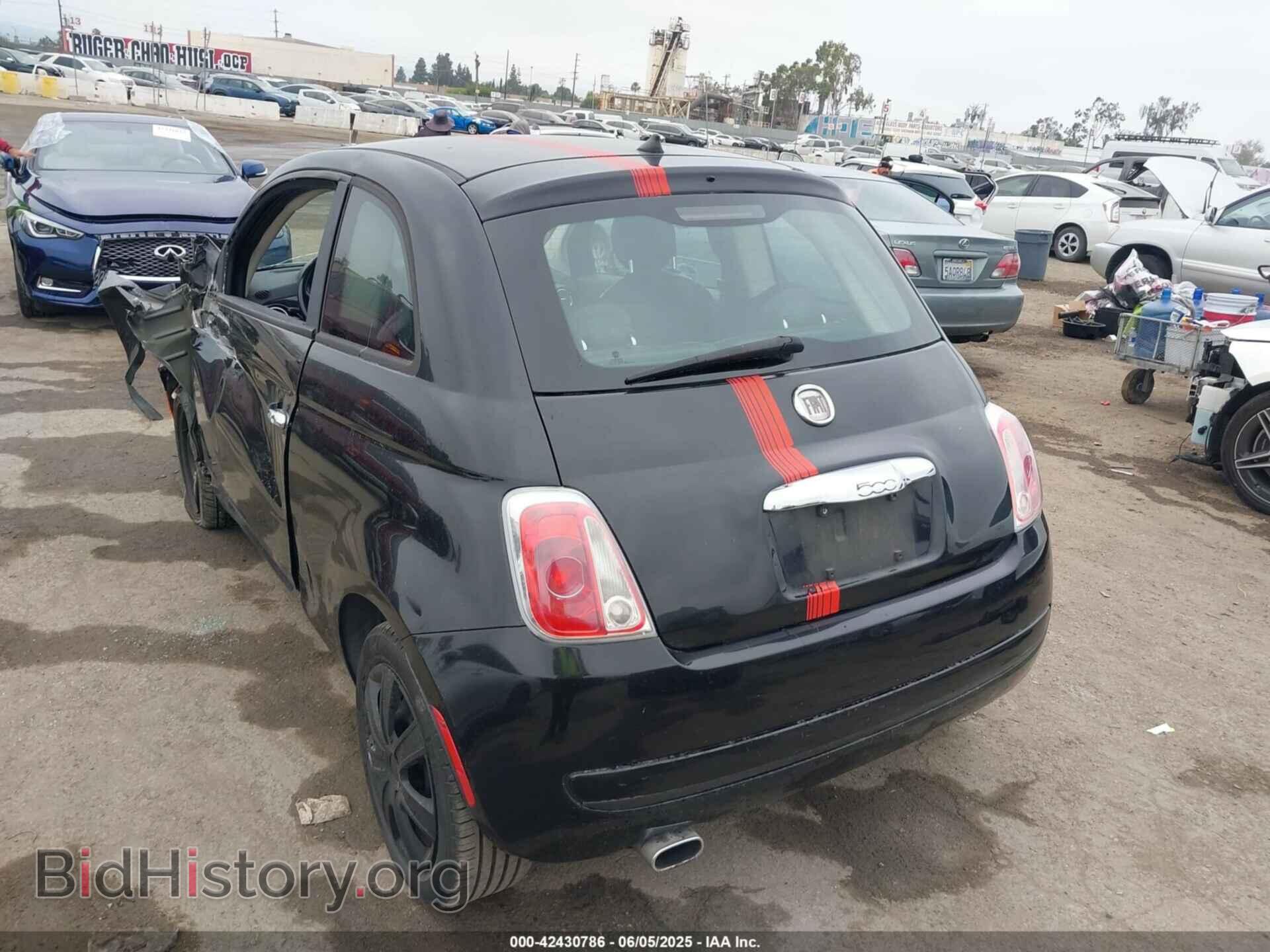 2012 FIAT 500 - VIN: 3C3CFFAR2CT366064 - Фото 3