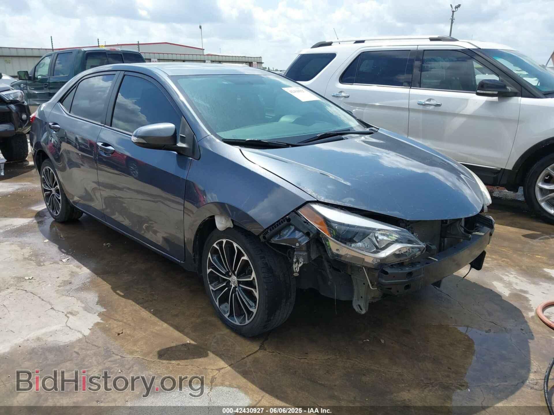 Photo 5YFBURHE6GP497461 - TOYOTA COROLLA 2016