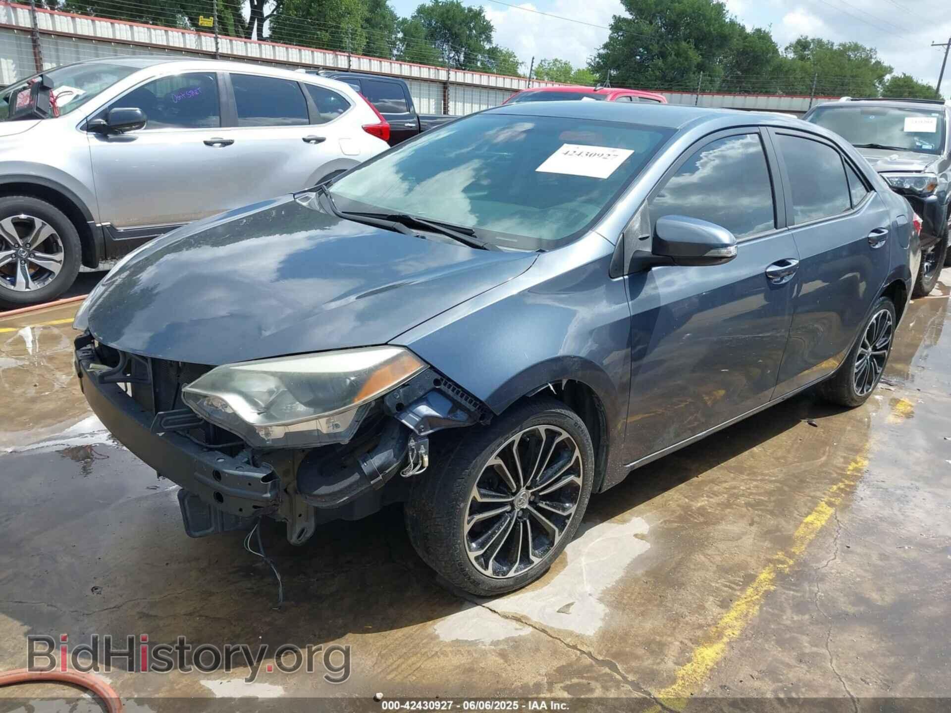 2016 TOYOTA COROLLA - VIN: 5YFBURHE6GP497461 - Фото 2