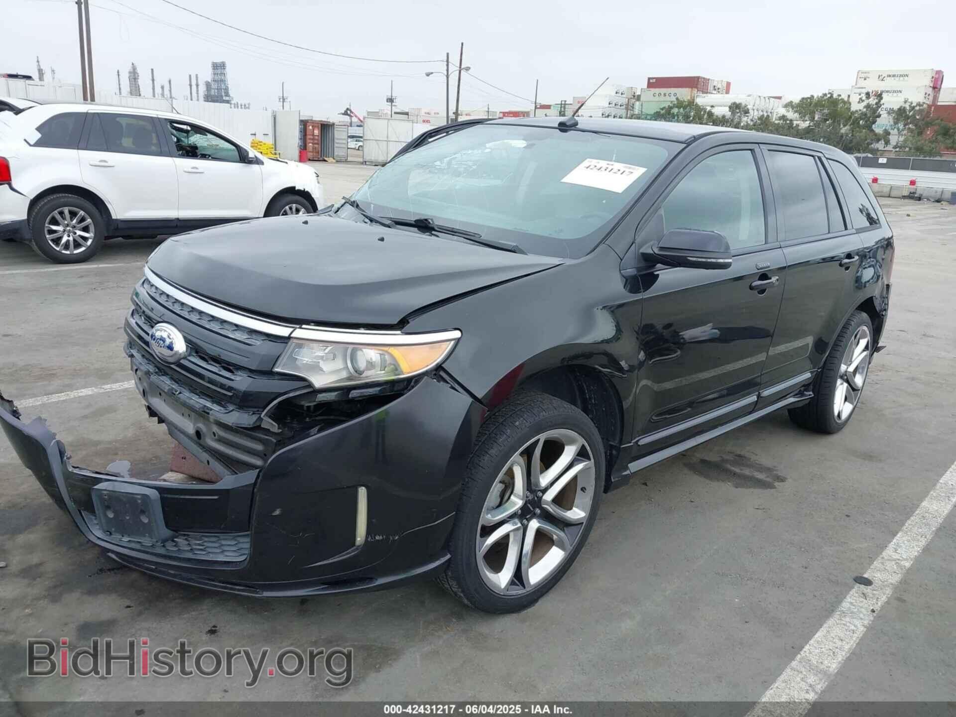 2014 FORD EDGE - VIN: 2FMDK3AK7EBB00949 - Фото 2