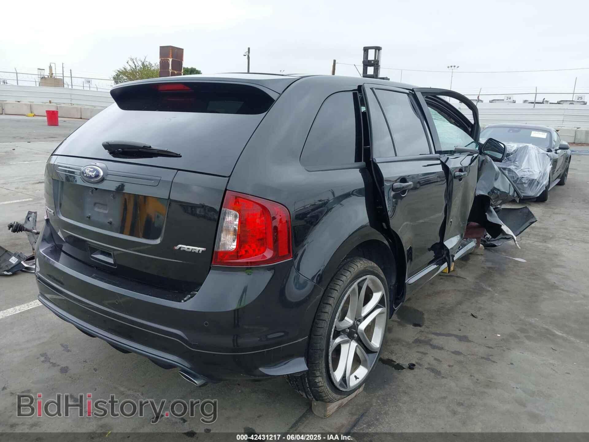 2014 FORD EDGE - VIN: 2FMDK3AK7EBB00949 - Фото 4