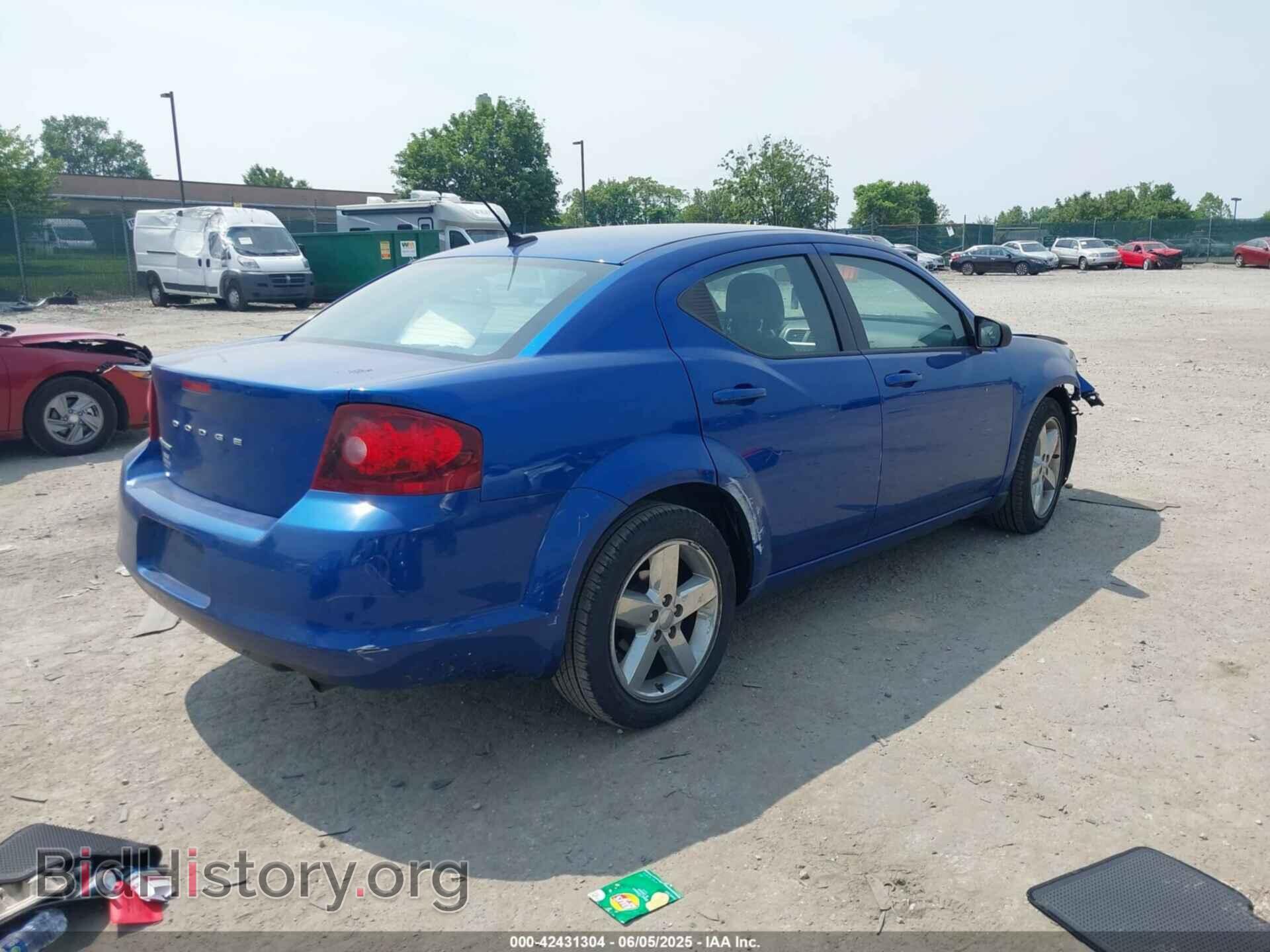 2013 DODGE AVENGER - VIN: 1C3CDZAB9DN687871 - Photo 4