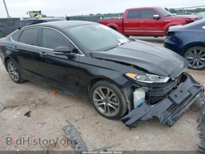 2019 Ford FUSION SEL, черный — VIN 3FA6P0CD5KR141515, IAAI