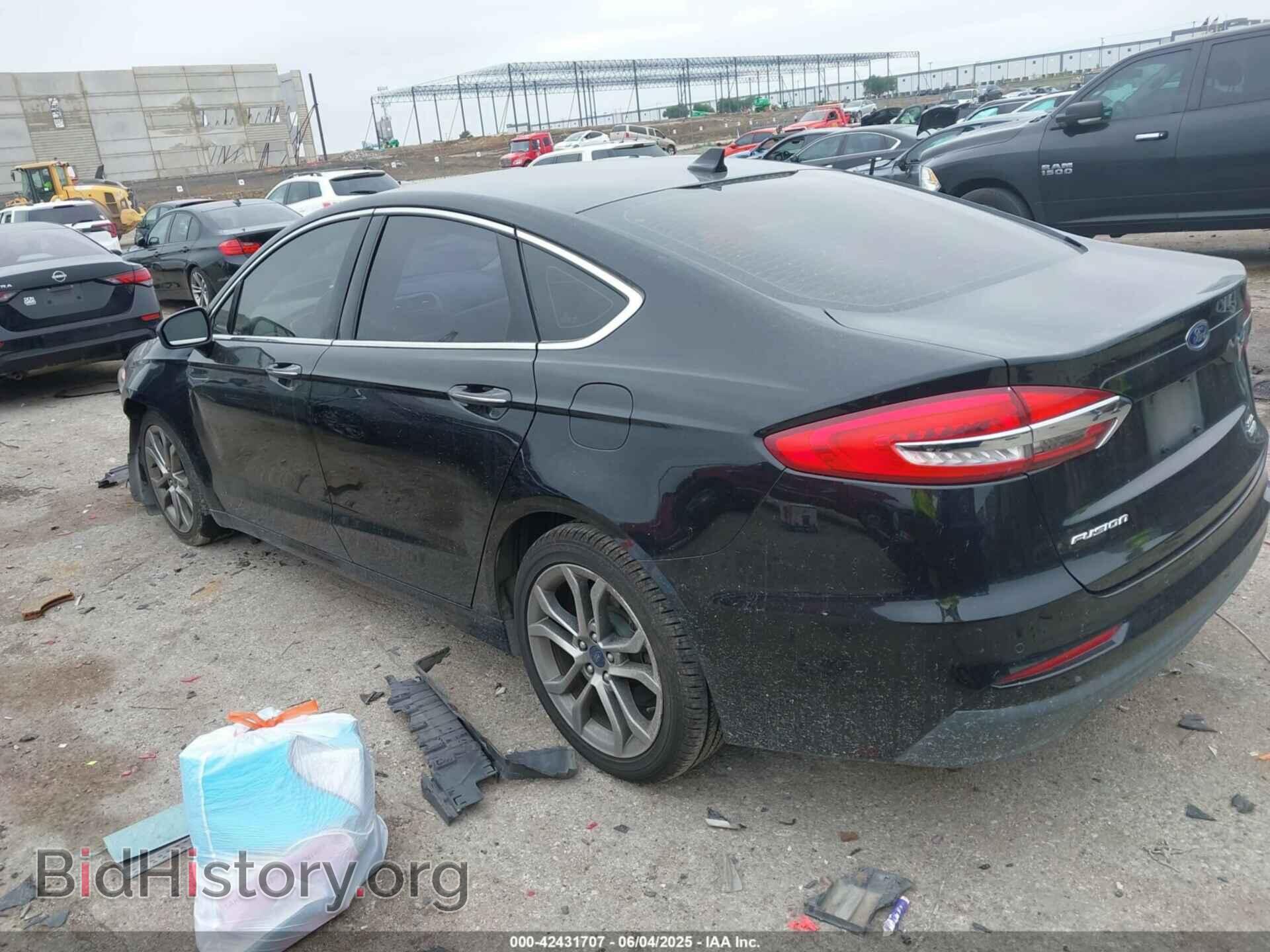 2019 FORD FUSION - VIN: 3FA6P0CD5KR141515 - Фото 3