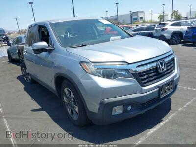 2017 Honda RIDGELINE RTL-T, silver — VIN 5FPYK2F61HB007158, IAAI