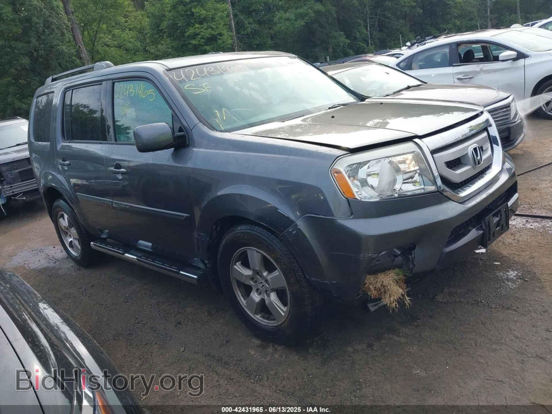 Фотография 5FNYF3H72BB019805 - HONDA PILOT 2011