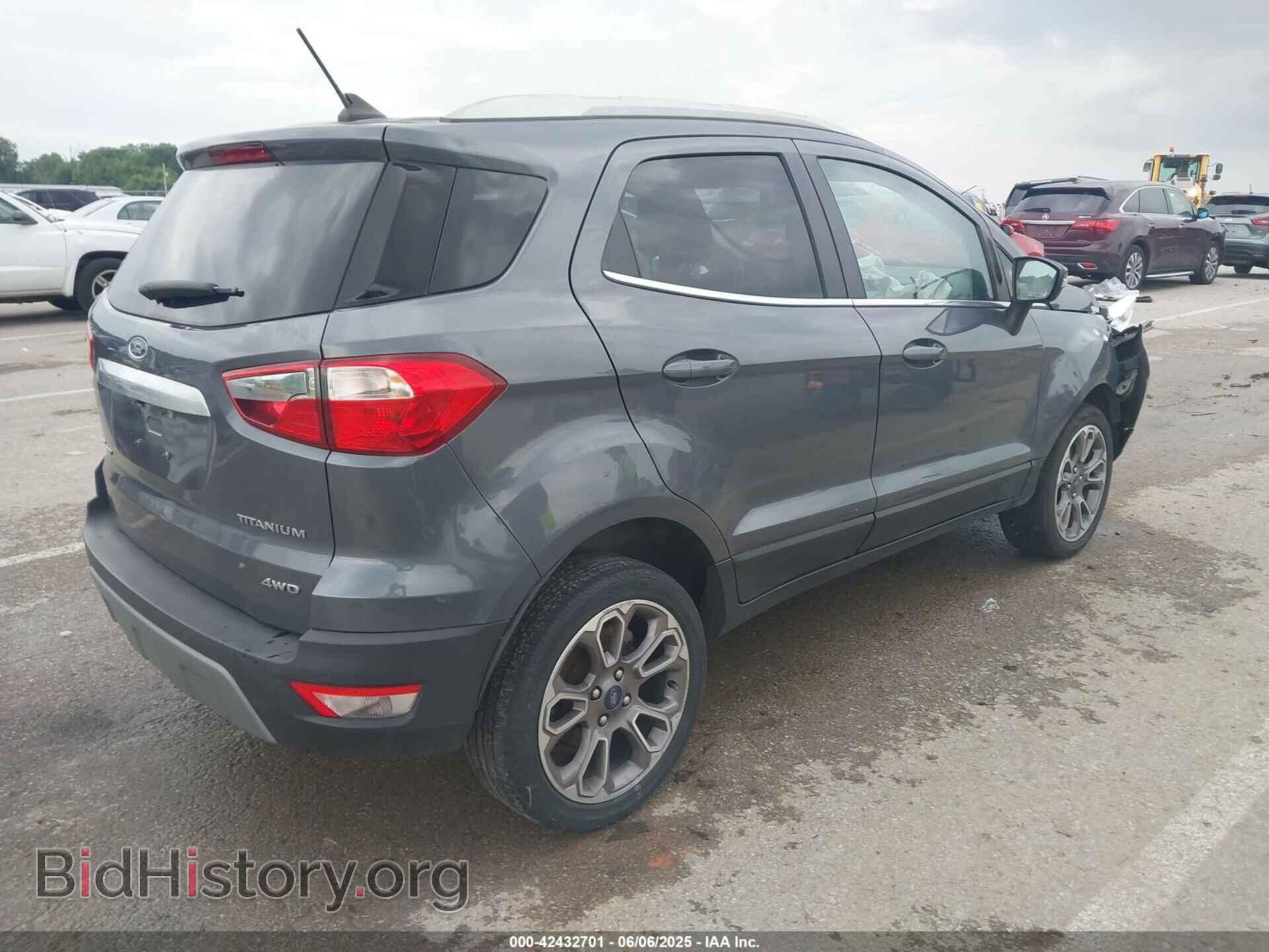 2019 FORD ECOSPORT - VIN: MAJ6S3KL6KC262965 - Фото 4