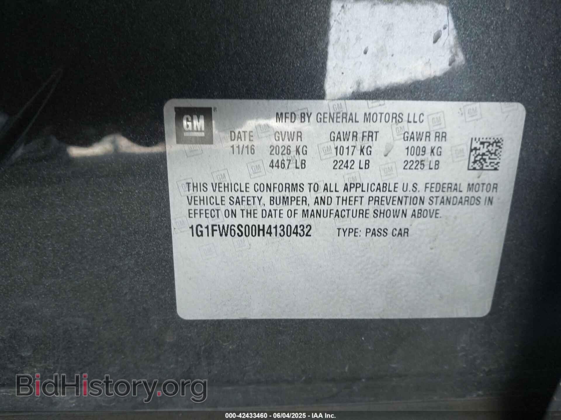 2017 CHEVROLET BOLT EV - VIN: 1G1FW6S00H4130432 - Фото 9