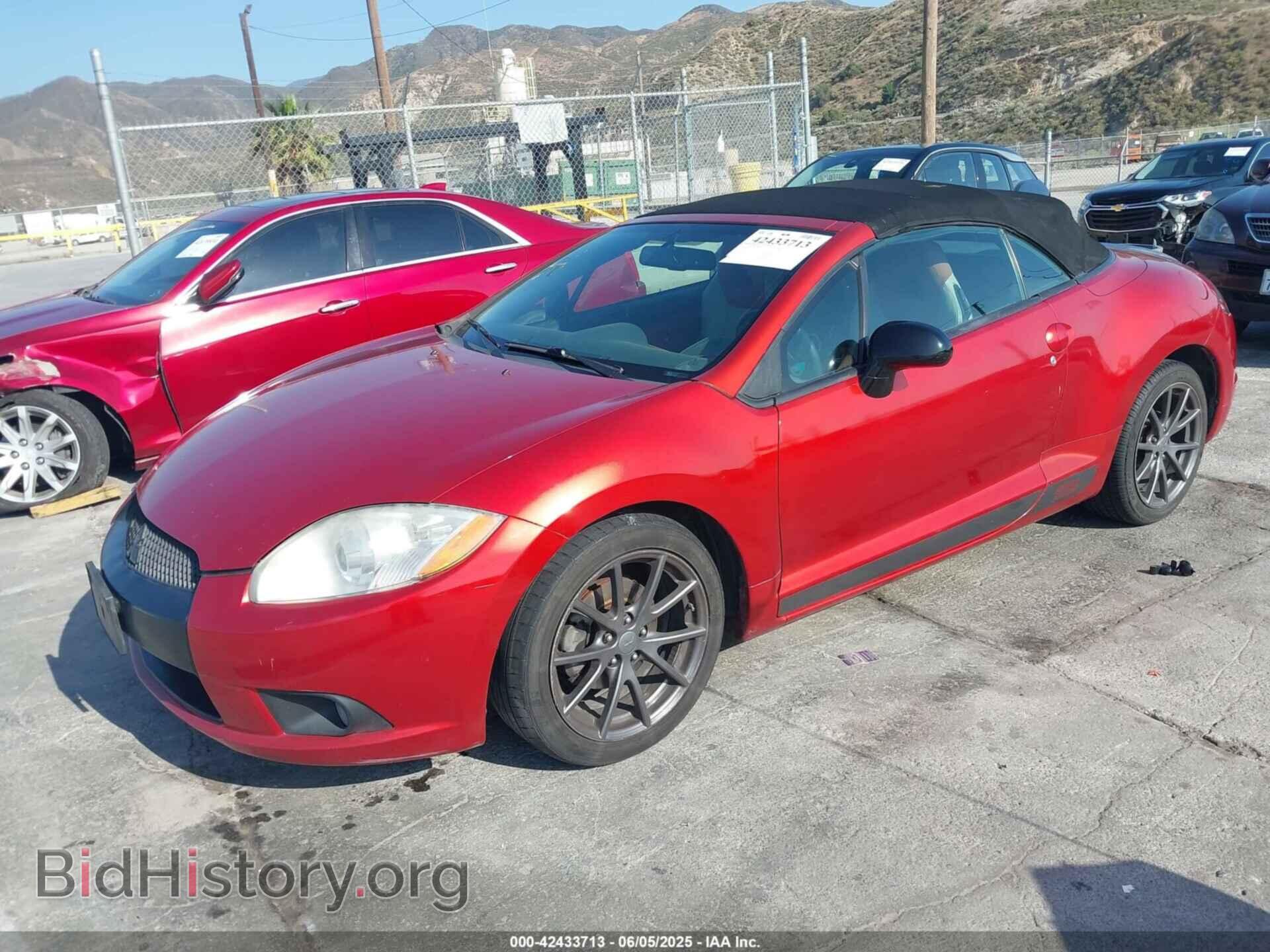 2012 MITSUBISHI ECLIPSE SPYDER - VIN: 4A37L5EF5CE007952 - Фото 2