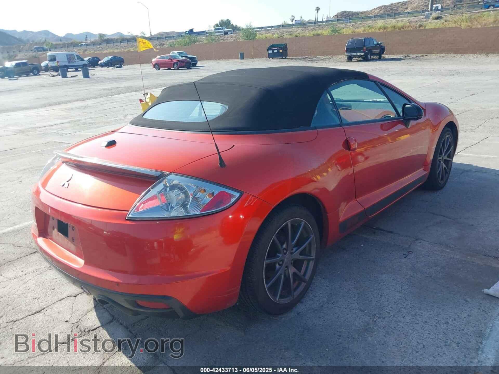 2012 MITSUBISHI ECLIPSE SPYDER - VIN: 4A37L5EF5CE007952 - Фото 4