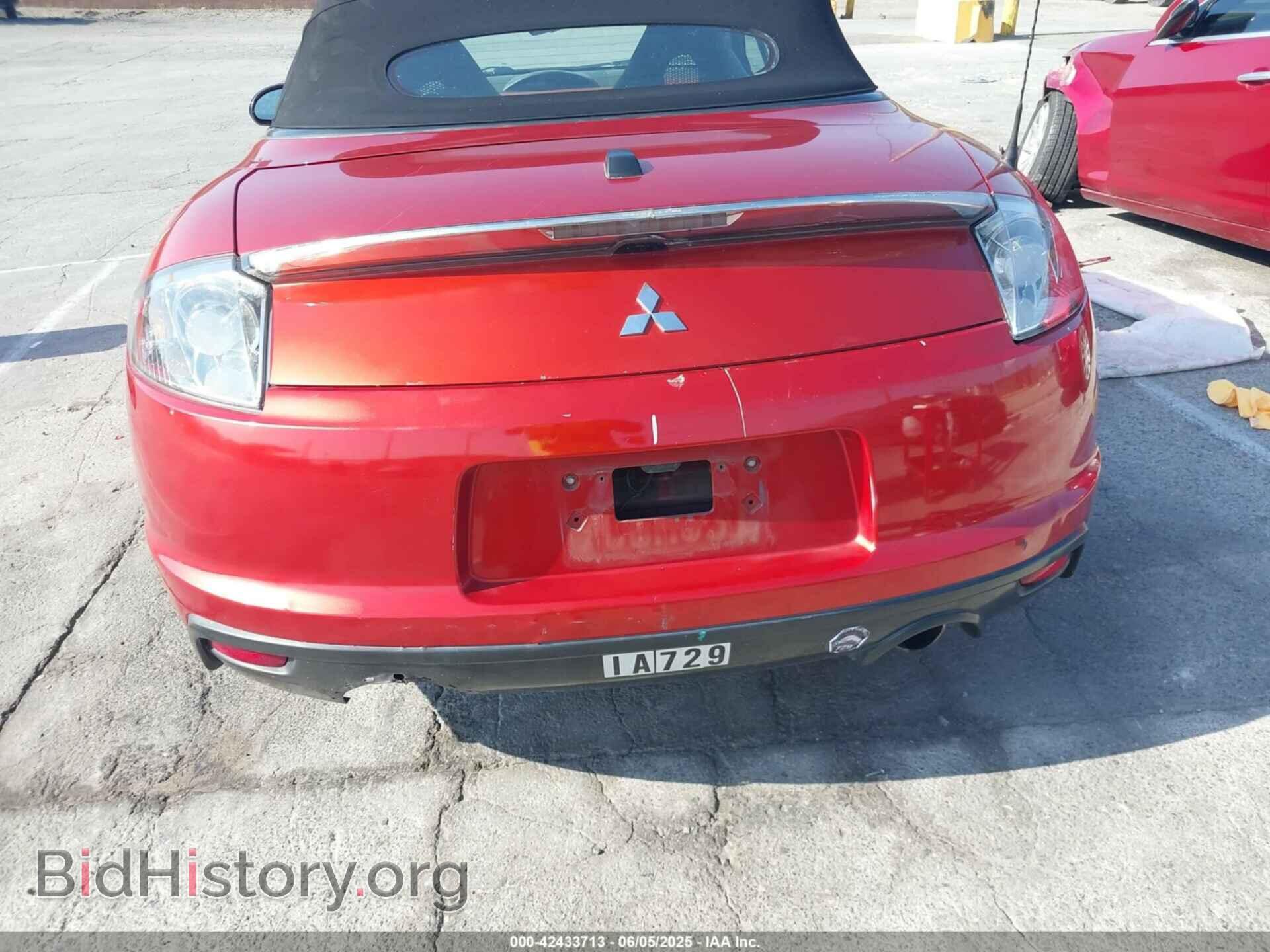 2012 MITSUBISHI ECLIPSE SPYDER - VIN: 4A37L5EF5CE007952 - Фото 6