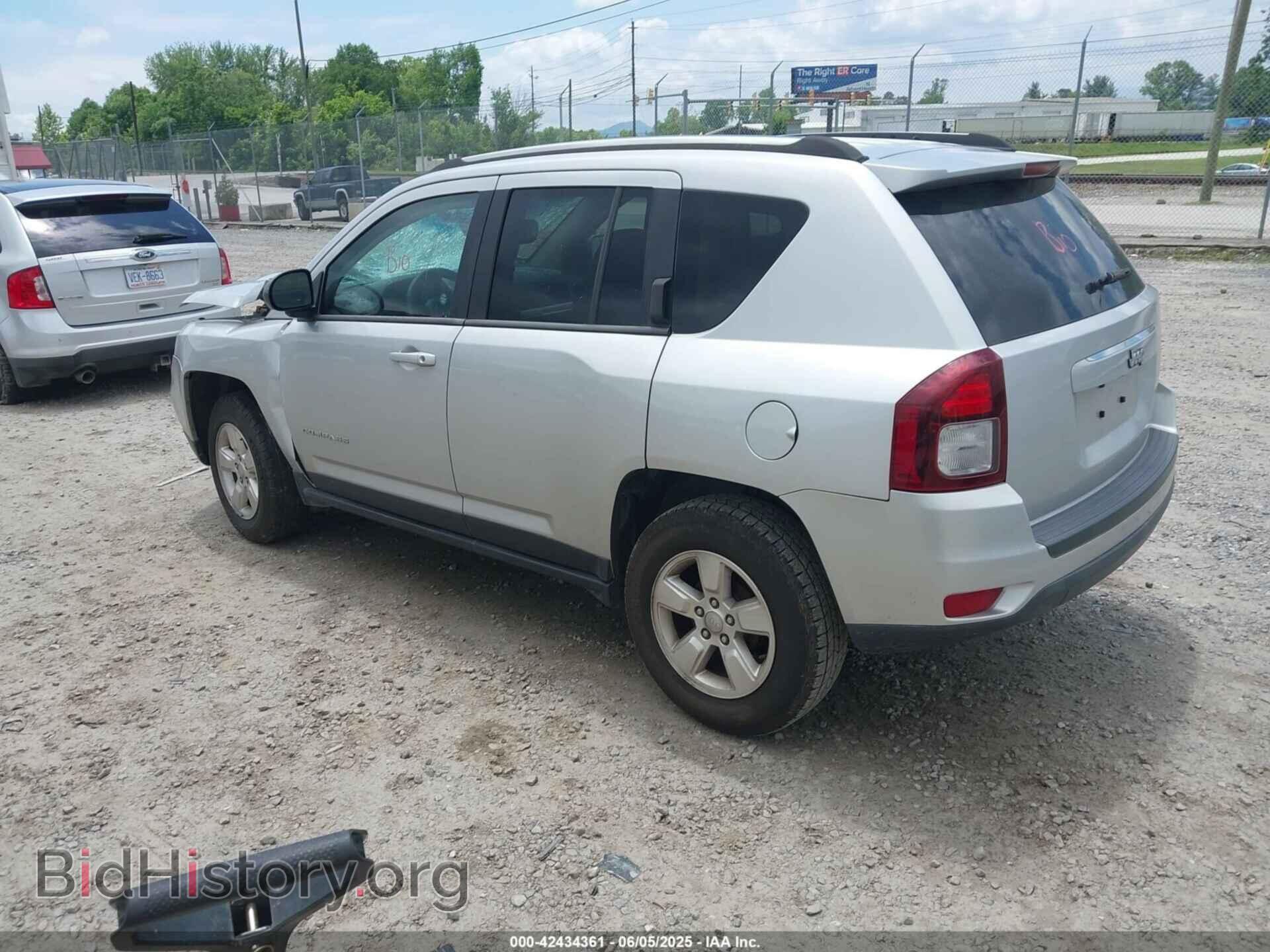 2014 JEEP COMPASS - VIN: 1C4NJCBA7ED537409 - Фото 3