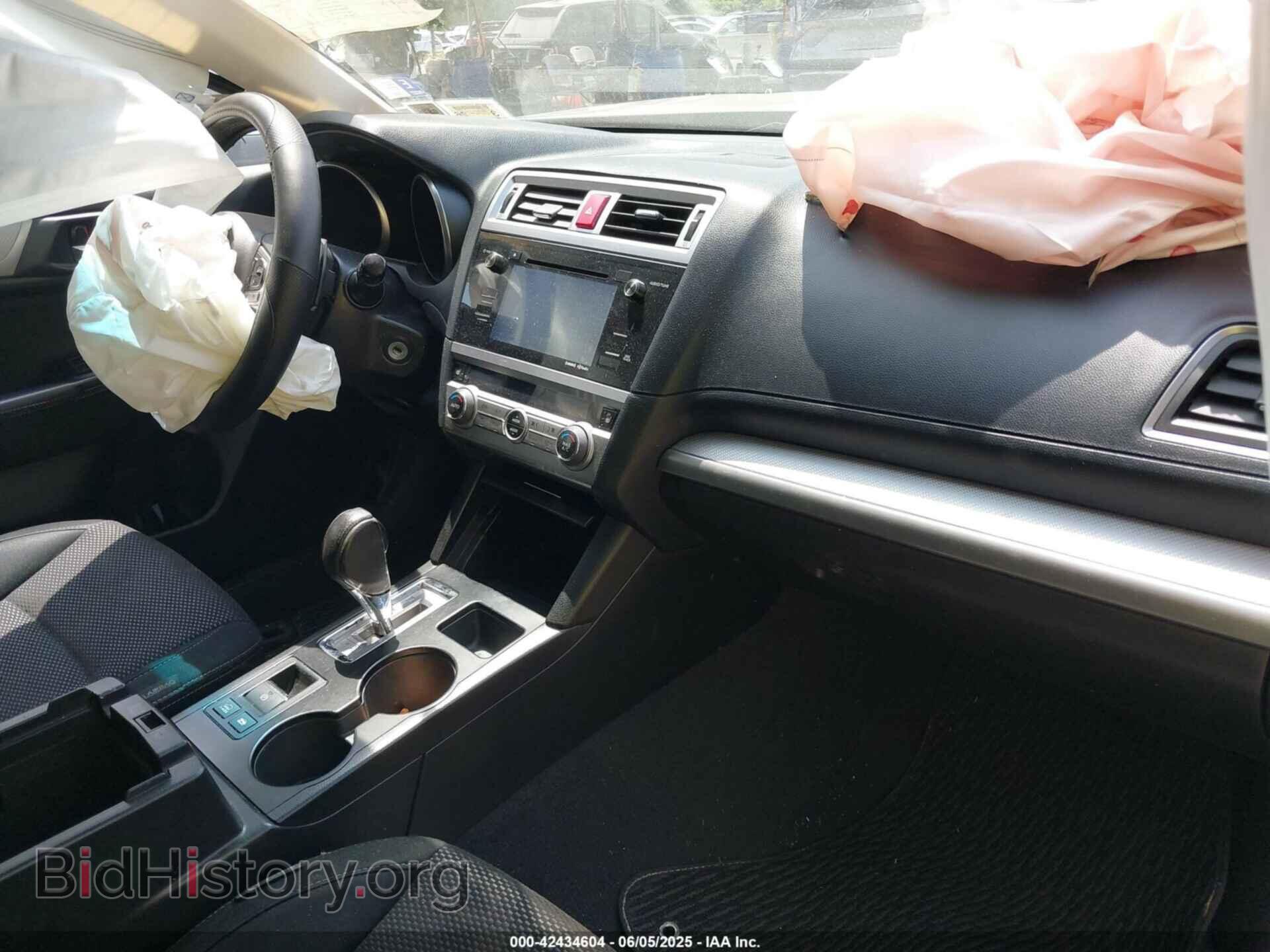 2016 SUBARU OUTBACK - VIN: 4S4BSAFC7G3311049 - Фото 5