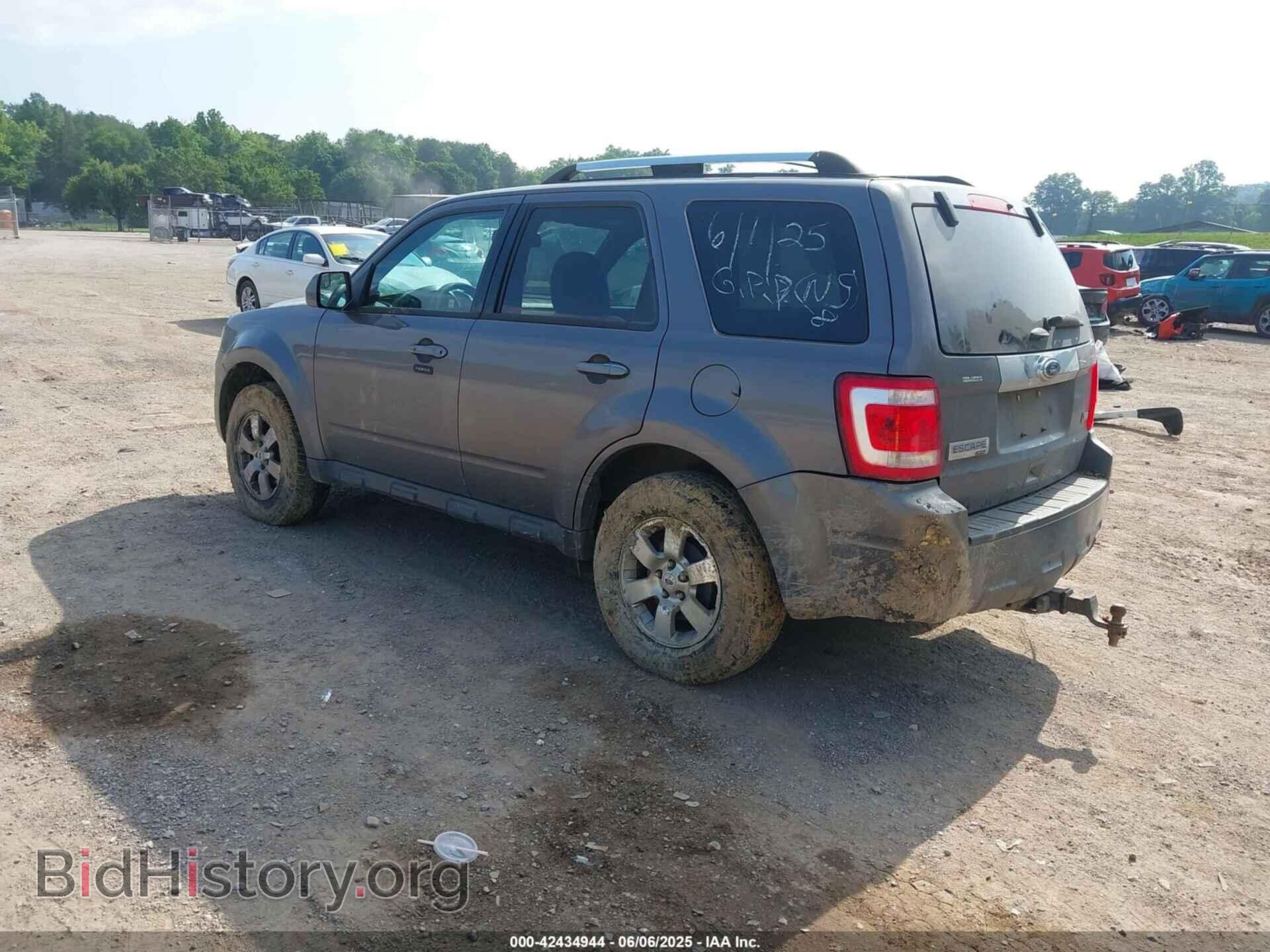 2011 FORD ESCAPE - VIN: 1FMCU9EG1BKB48494 - Фото 3