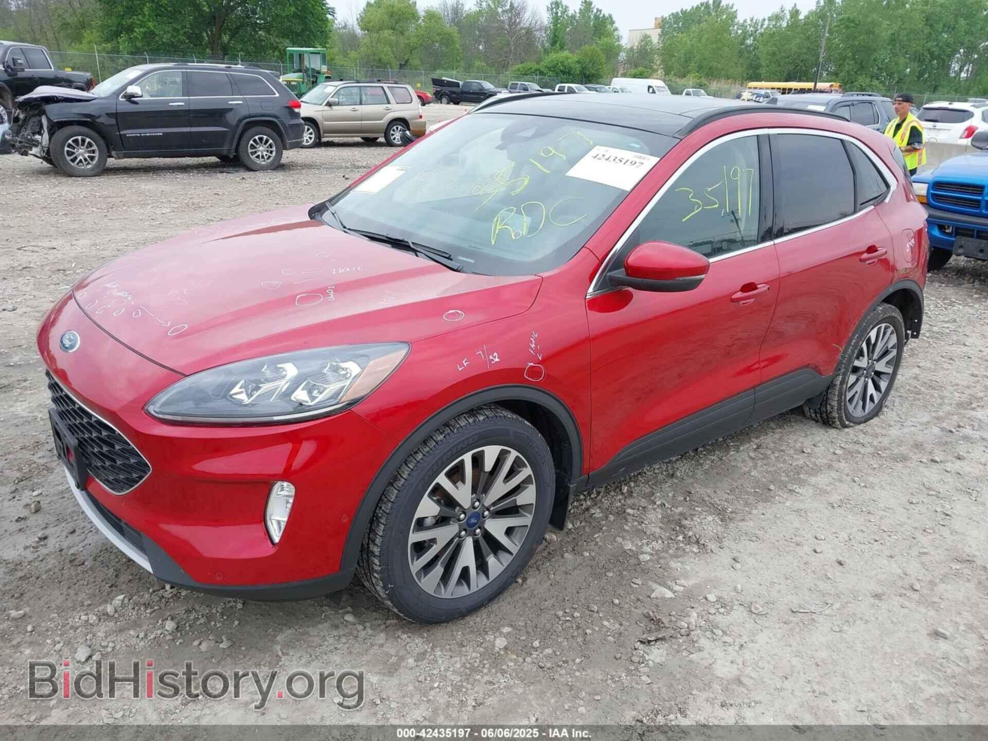 2020 FORD ESCAPE - VIN: 1FMCU9J90LUA49310 - Фото 2