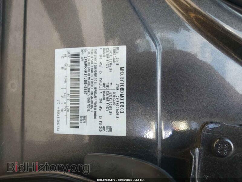2018 Ford EDGE (VIN 2FMPK4K84JBB46867) — photo 9 of 16