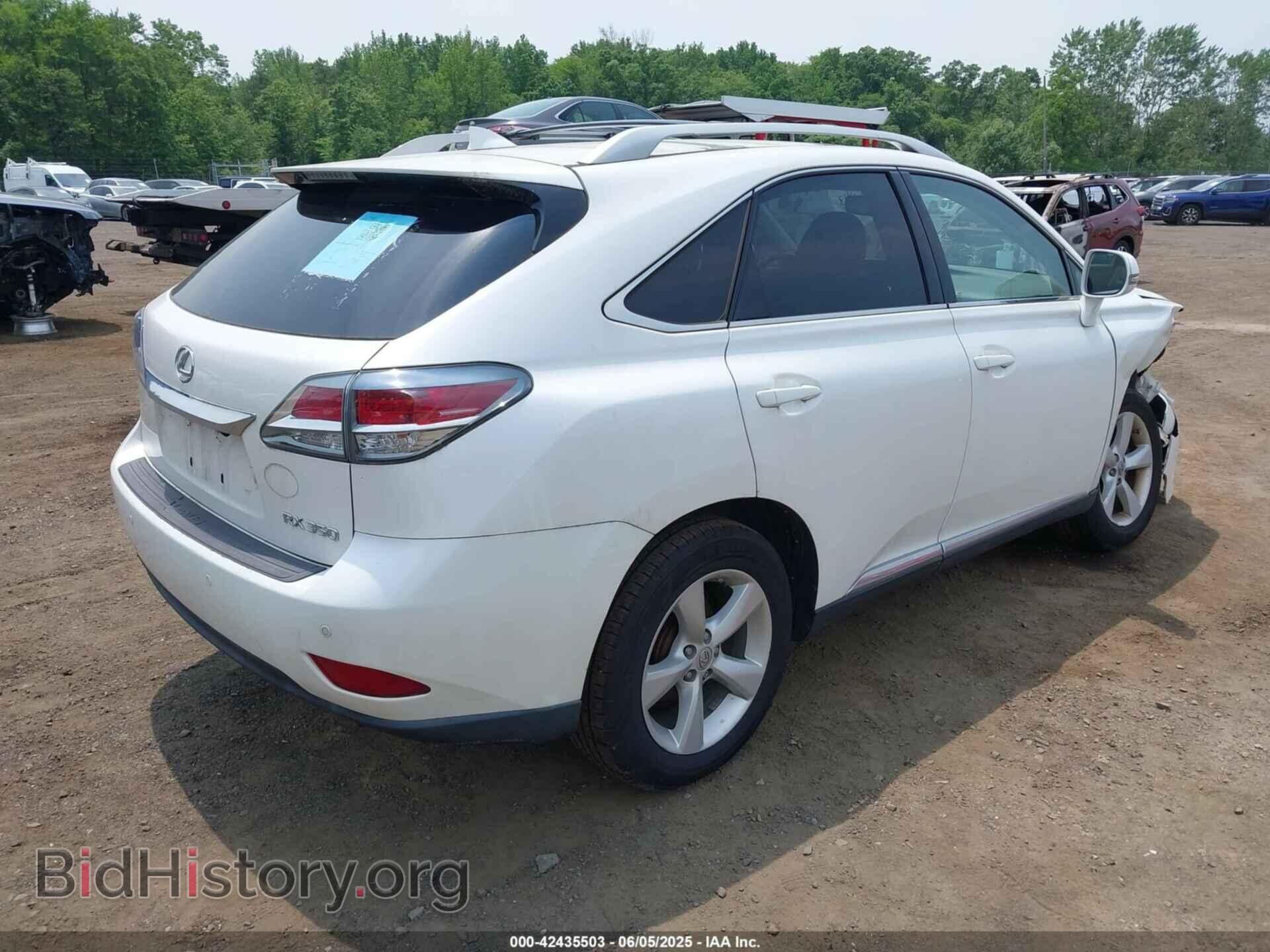 2015 LEXUS RX 350 - VIN: 2T2BK1BA1FC306830 - Фото 4