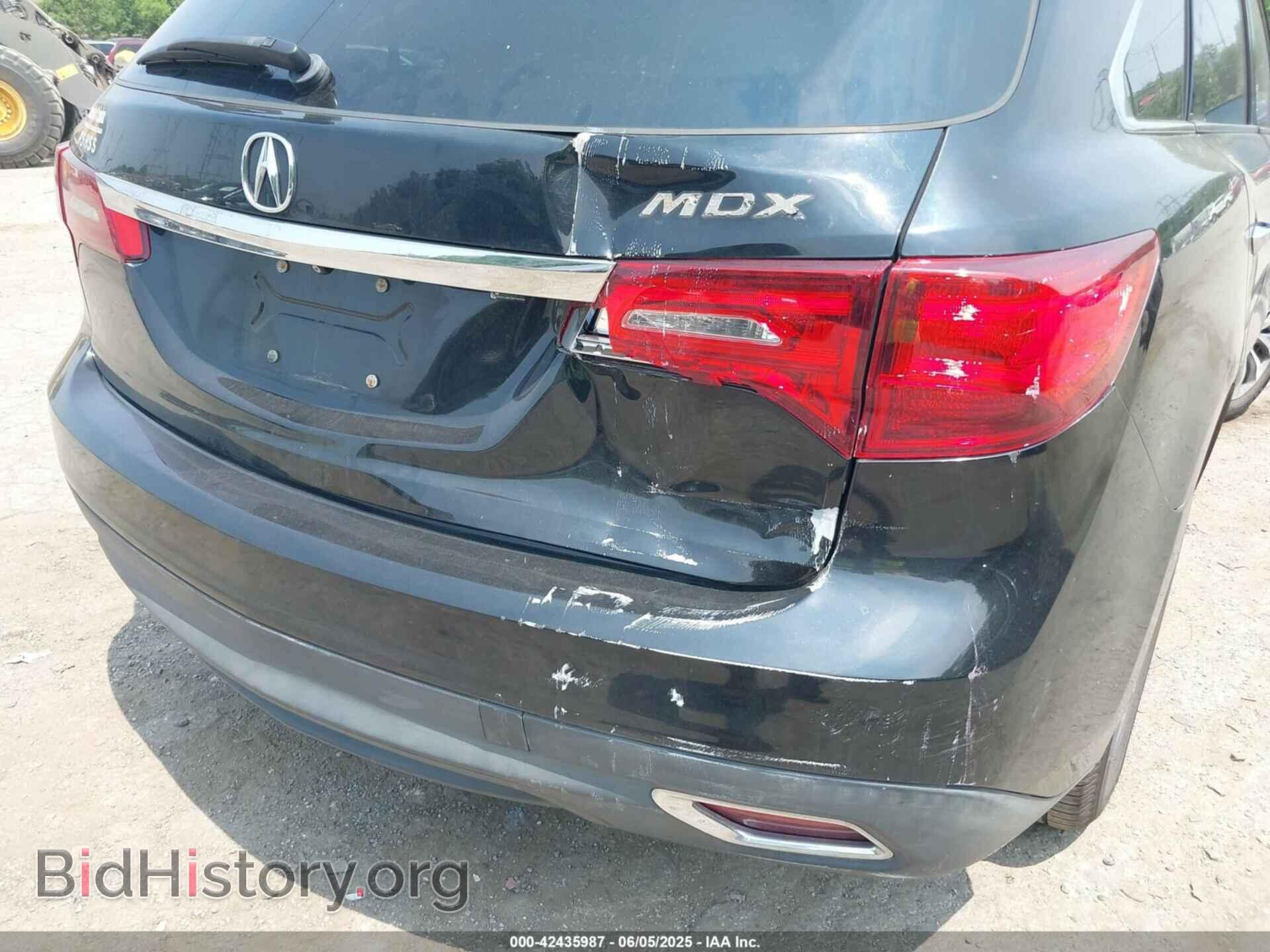 2014 ACURA MDX - VIN: 5FRYD3H47EB003453 - Фото 6