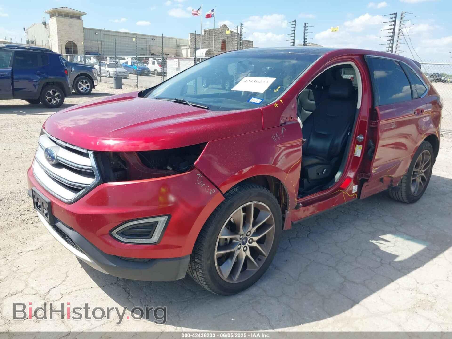 2016 FORD EDGE - VIN: 2FMPK3K8XGBC36625 - Photo 2