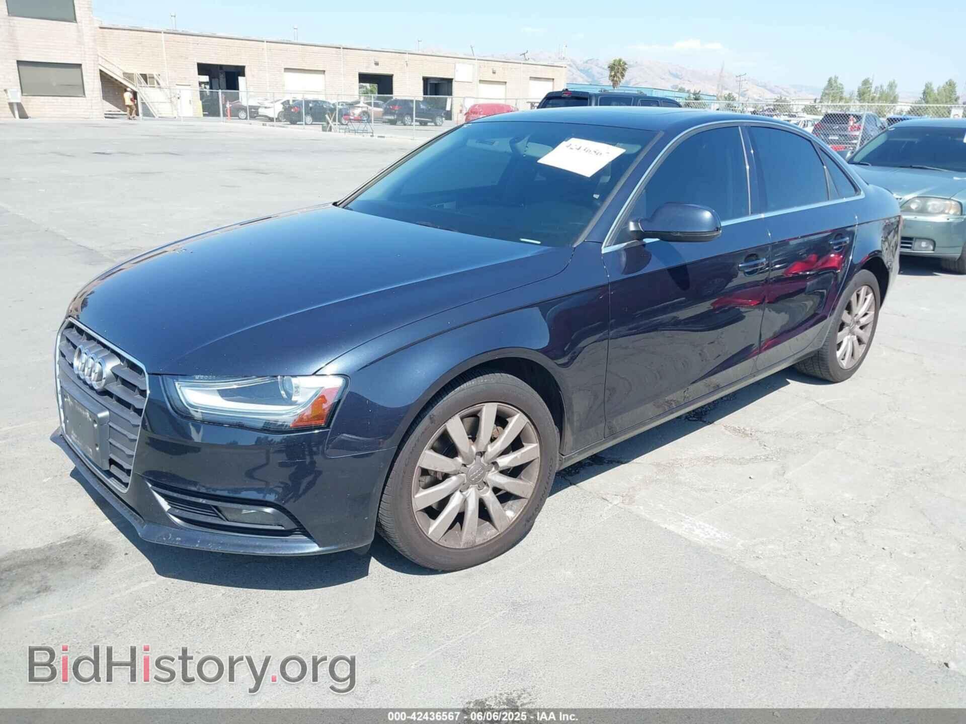 2013 AUDI A4 - VIN: WAUBFAFL0DN045931 - Фото 2