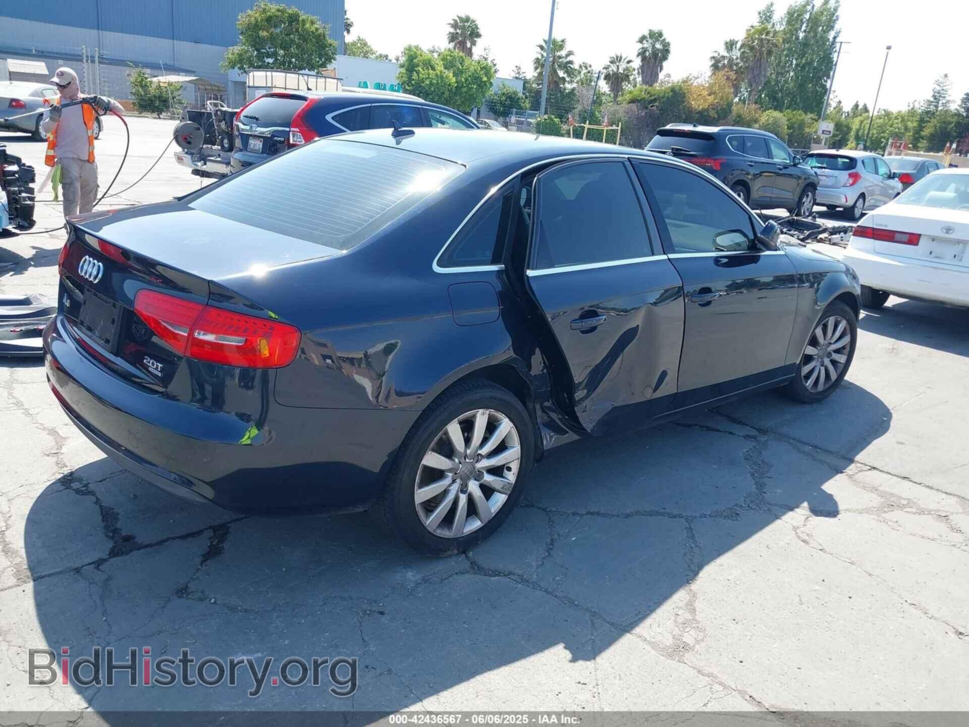 2013 AUDI A4 - VIN: WAUBFAFL0DN045931 - Фото 4