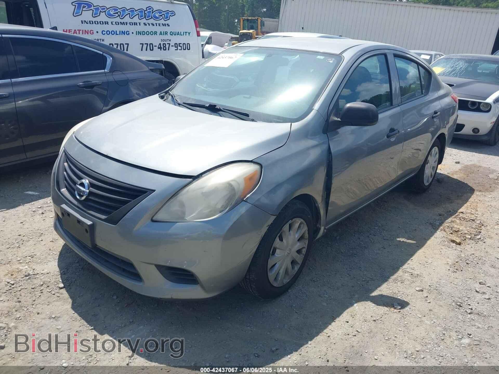 2012 NISSAN VERSA - VIN: 3N1CN7AP5CL919070 - Фото 2