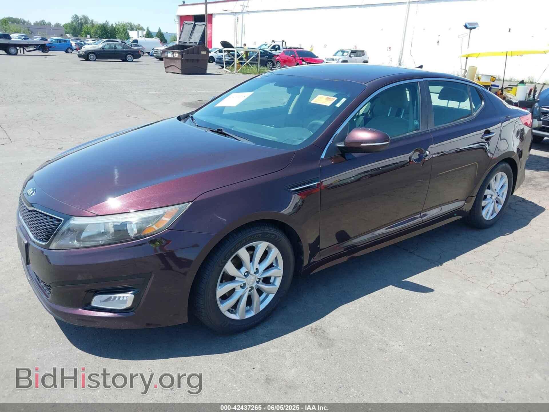 2015 KIA OPTIMA - VIN: 5XXGM4A71FG451418 - Фото 2