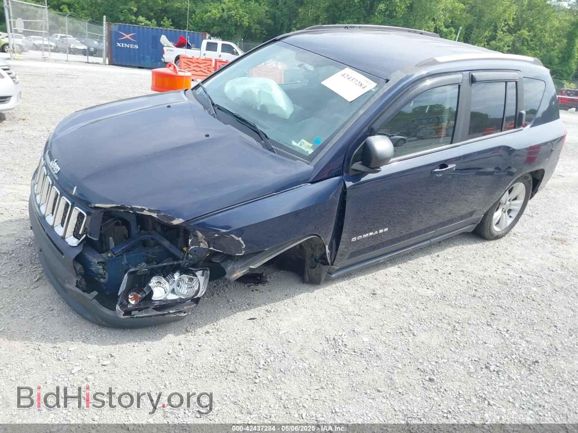 2014 JEEP COMPASS - VIN: 1C4NJDBB0ED734498 - Фото 2