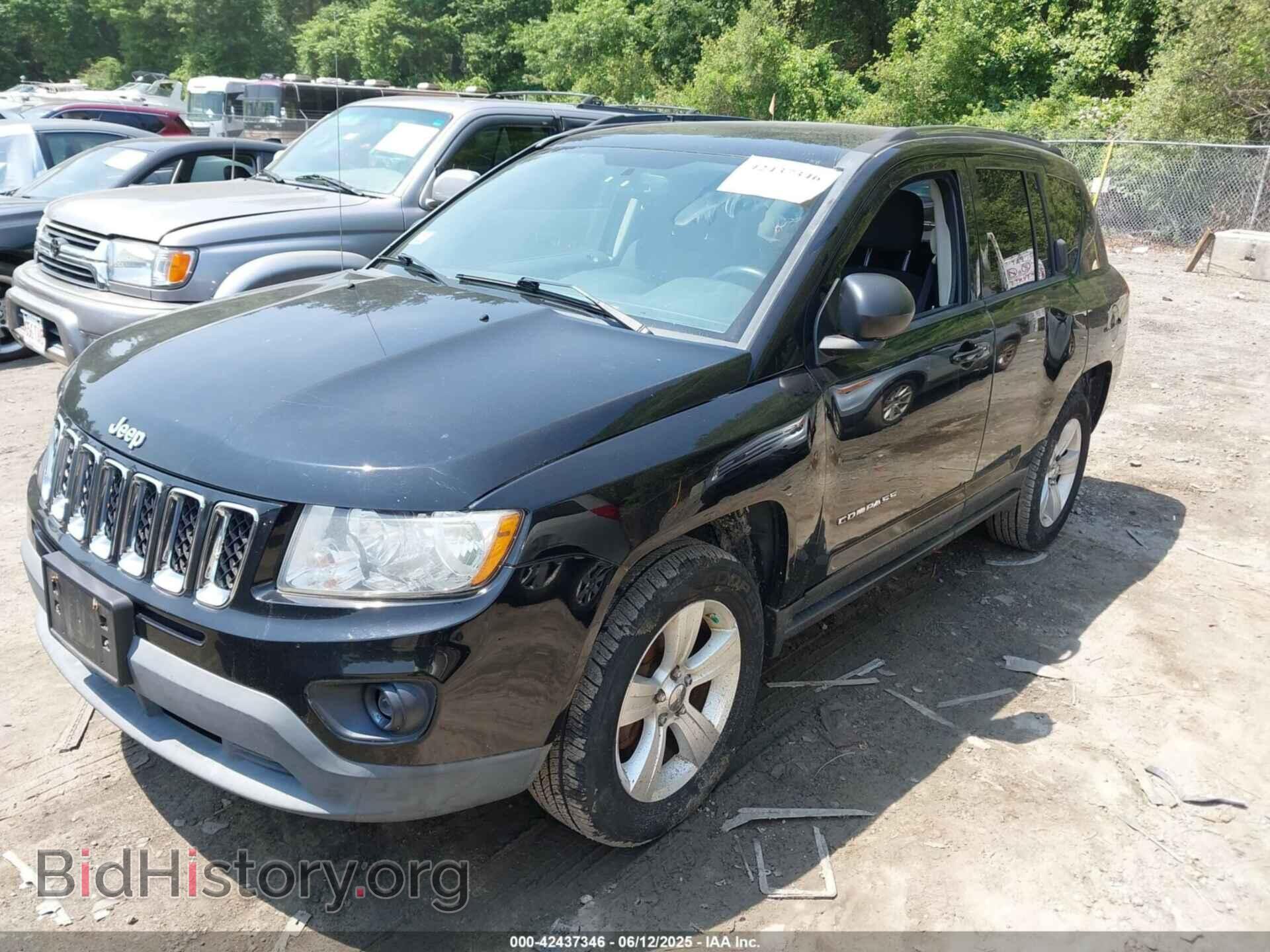 2012 JEEP COMPASS - VIN: 1C4NJDEBXCD541882 - Фото 2