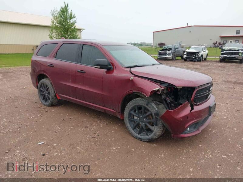2017 Dodge DURANGO GT AWD (VIN 1C4RDJDGXHC906109) — фото 1 из 18, IAAI, повреждение: правая передняя часть