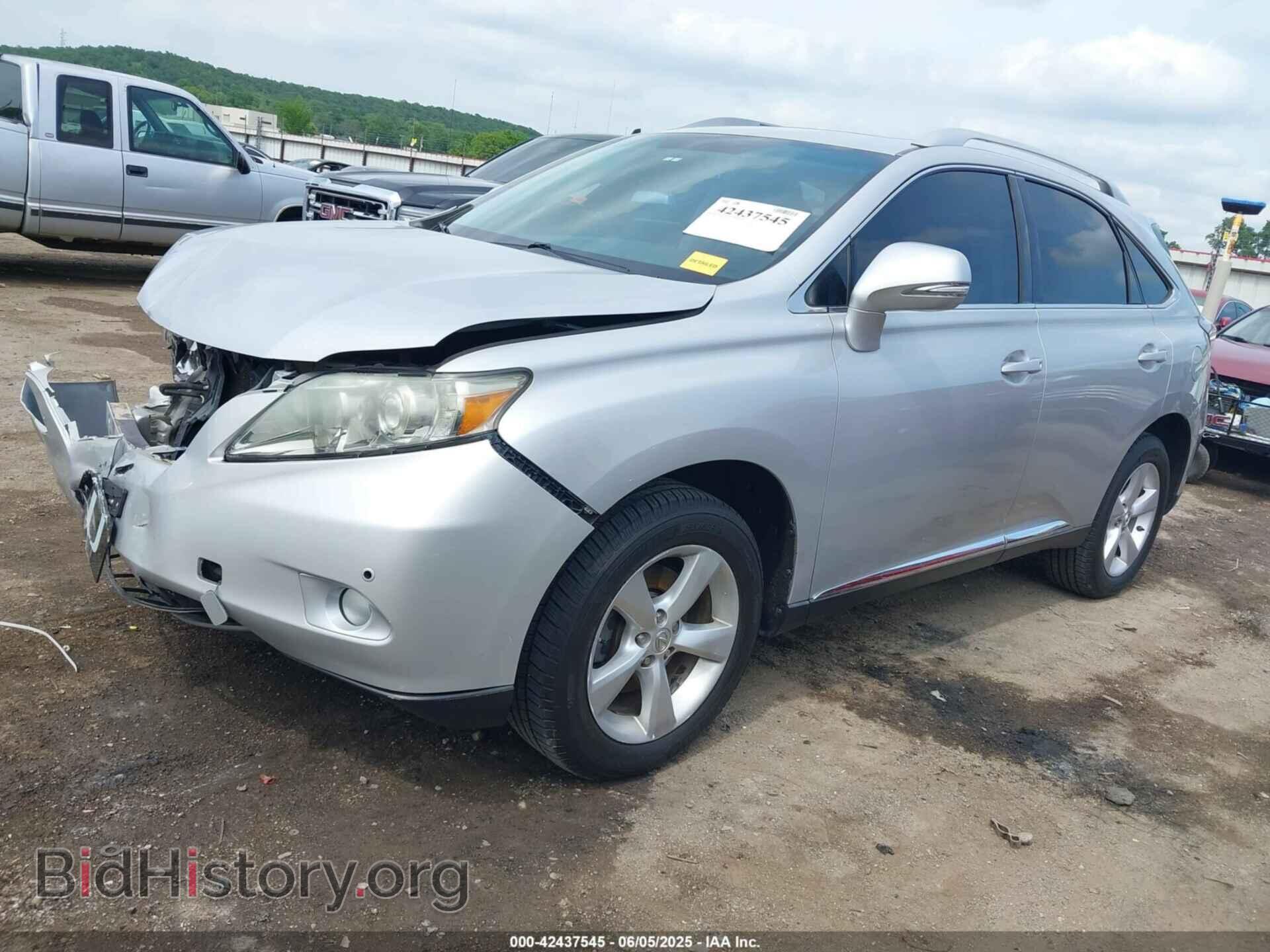 2011 LEXUS RX 350 - VIN: 2T2BK1BA3BC110690 - Фото 2
