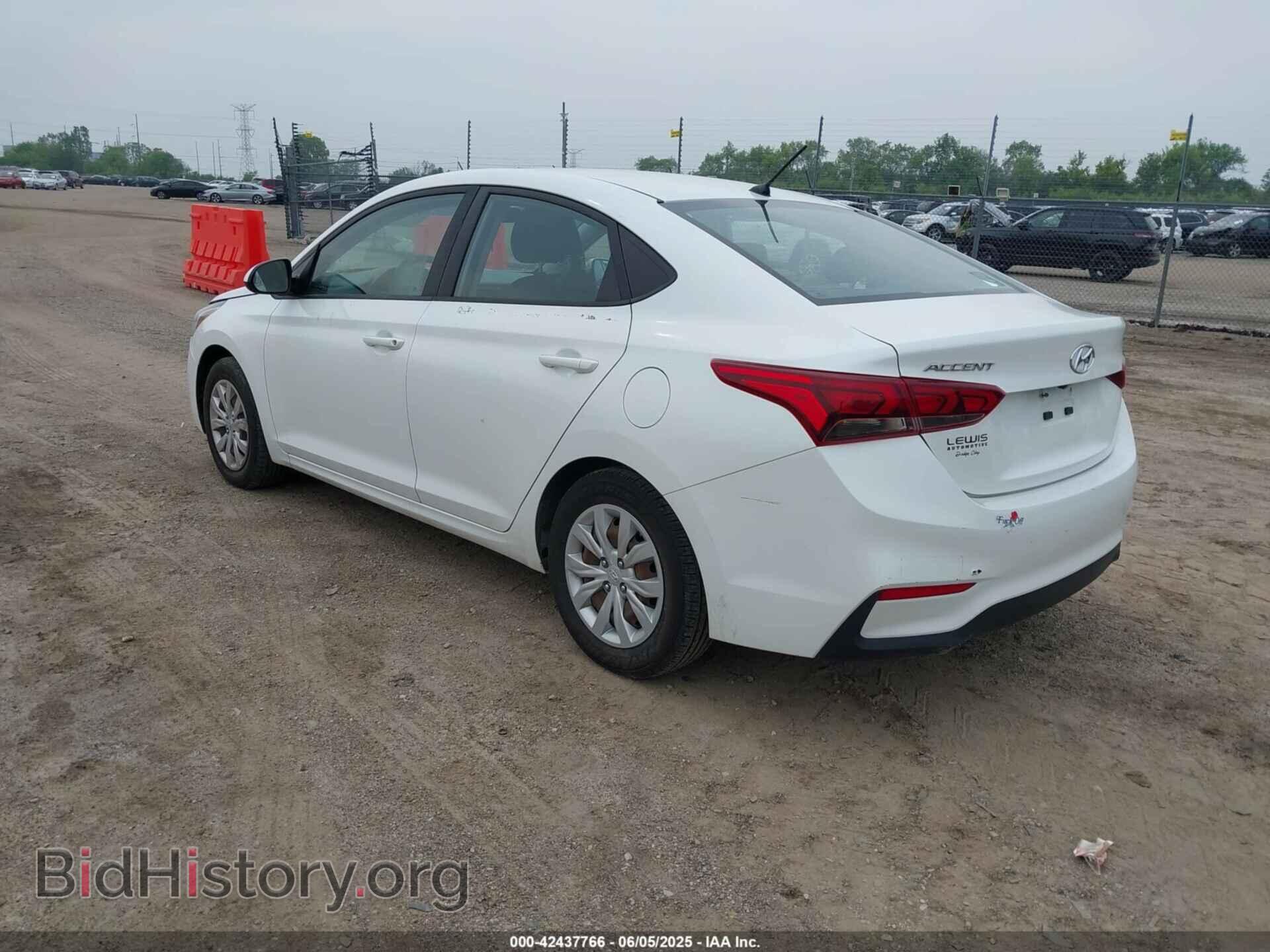 2020 HYUNDAI ACCENT - VIN: 3KPC24A69LE092383 - Фото 3