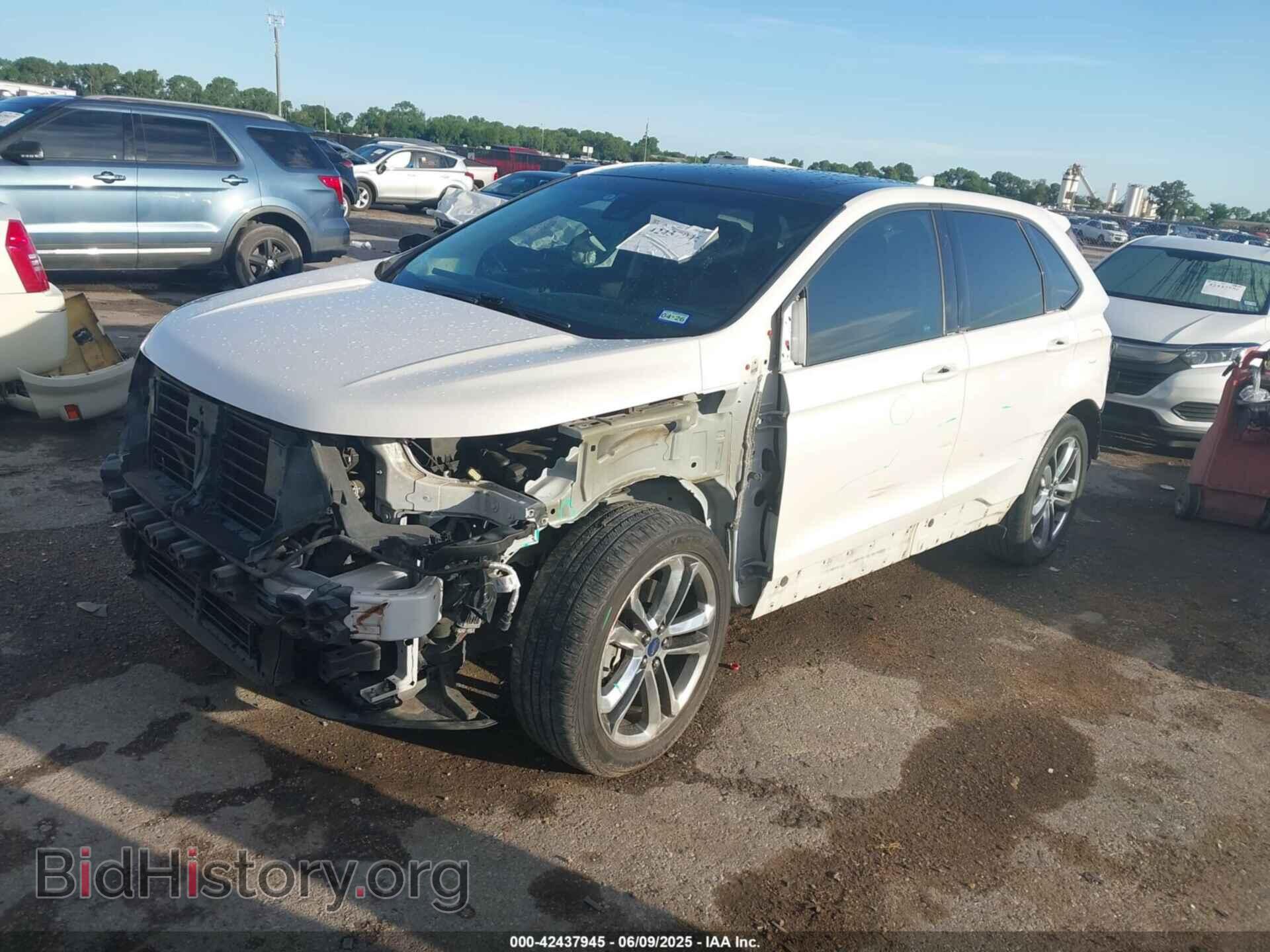 2015 FORD EDGE - VIN: 2FMPK3AP3FBB58826 - Фото 2