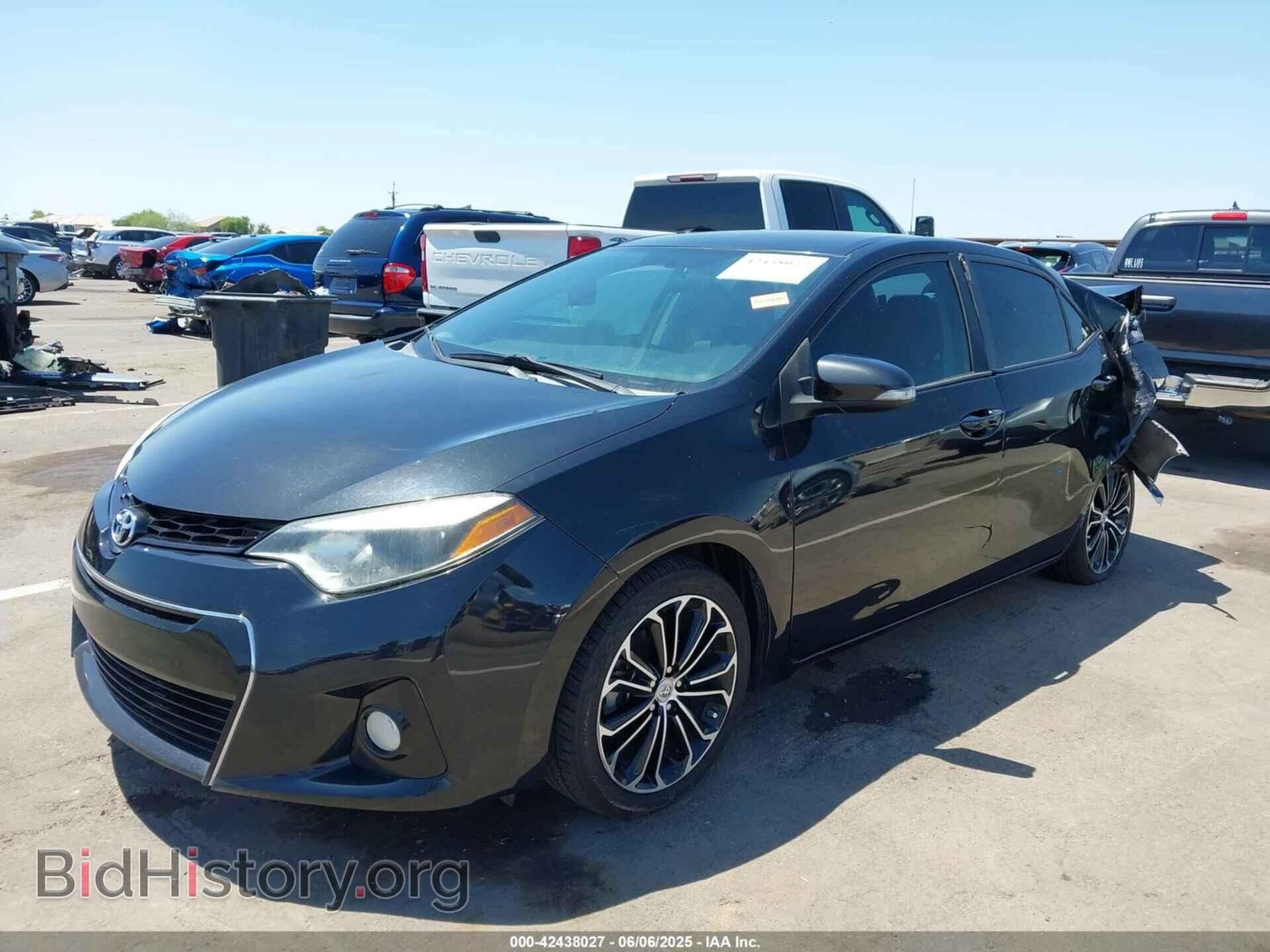2016 TOYOTA COROLLA - VIN: 2T1BURHE0GC672190 - Фото 2