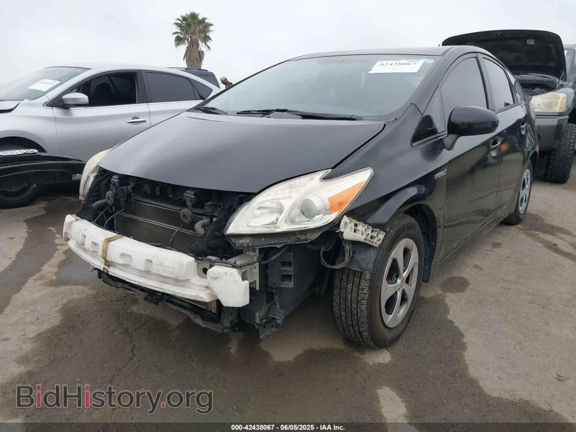 2014 TOYOTA PRIUS - VIN: JTDKN3DU4E1813500 - Фото 2