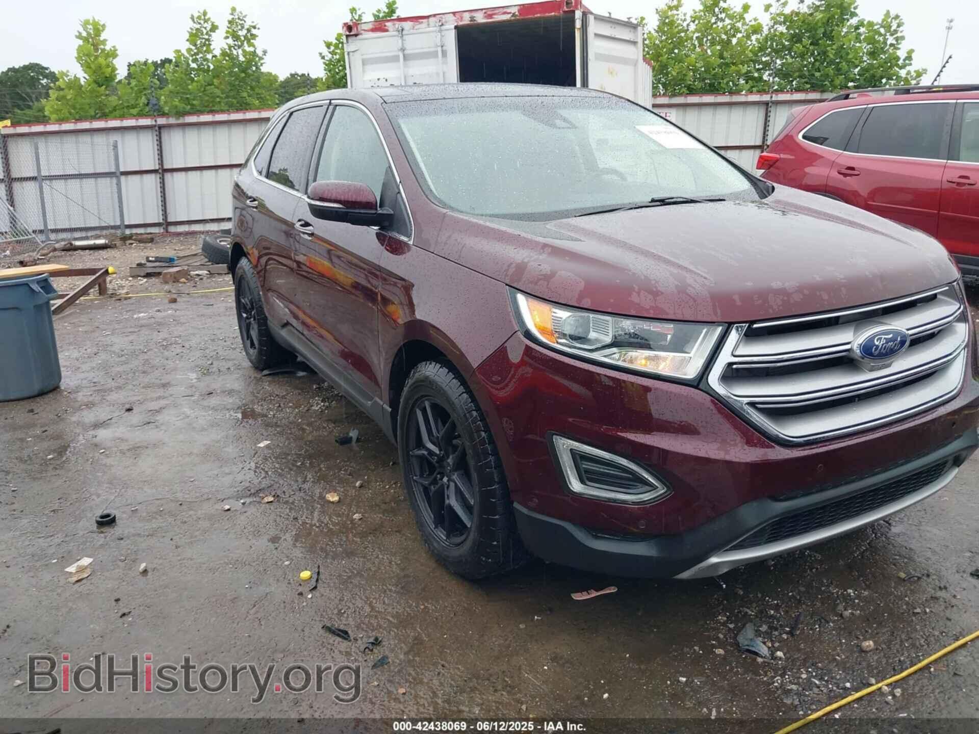Фотография 2FMPK4K87HBB26400 - FORD EDGE 2017