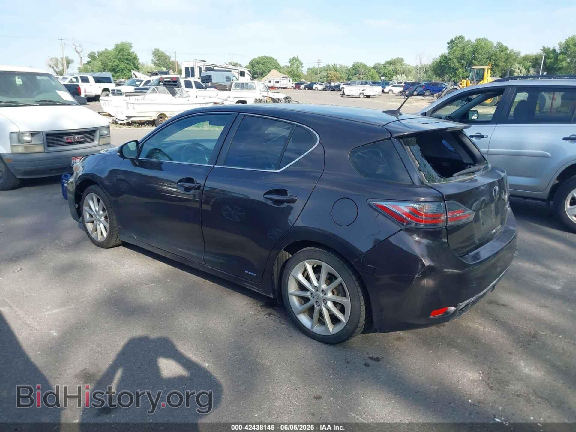 2013 LEXUS CT 200H - VIN: JTHKD5BH3D2164672 - Фото 3