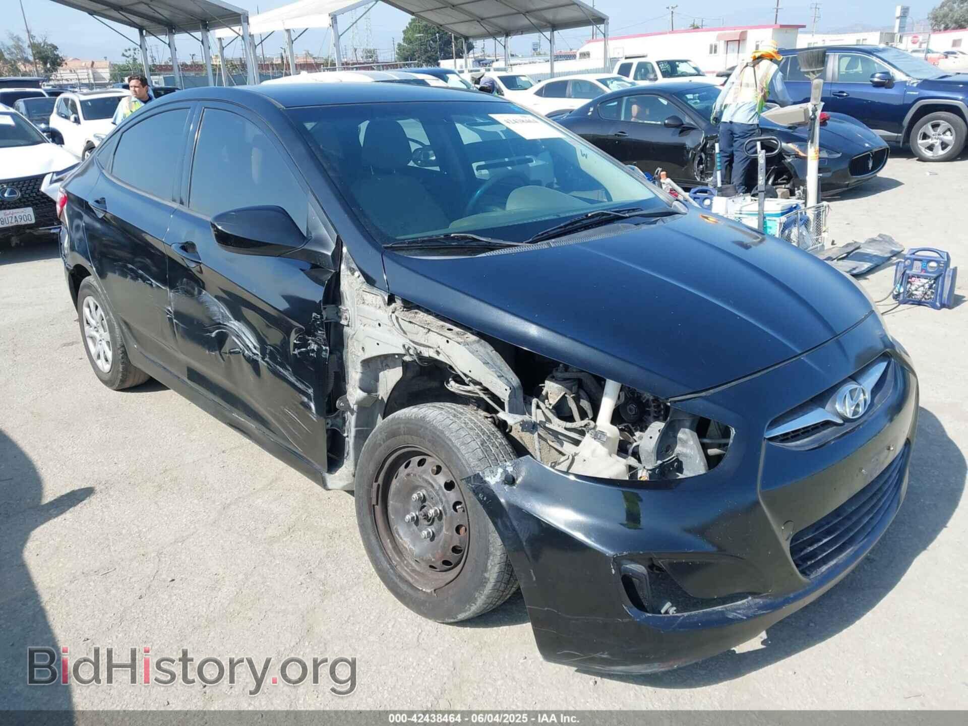 Photo KMHCT4AE2CU166244 - HYUNDAI ACCENT 2012
