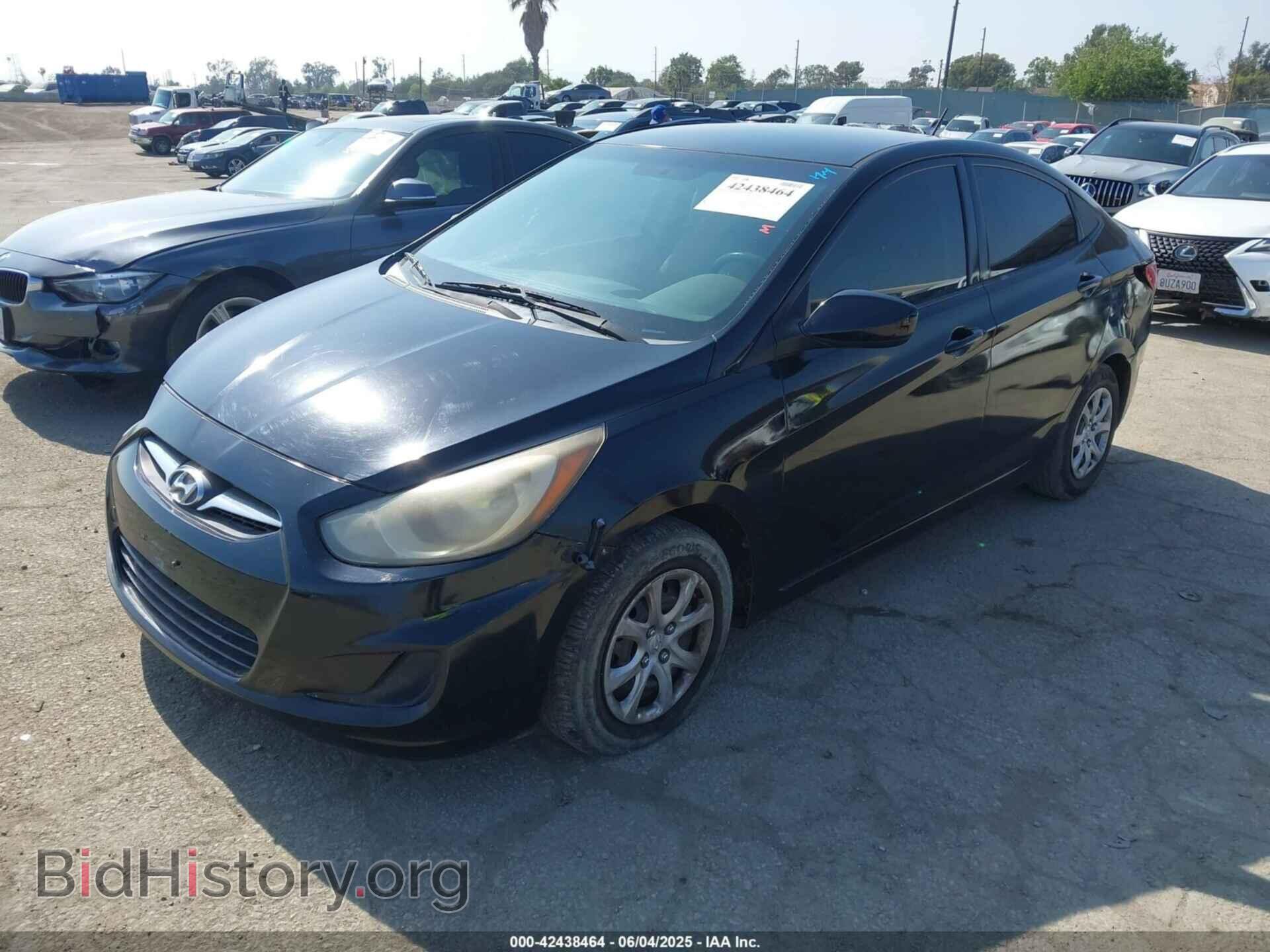 2012 HYUNDAI ACCENT - VIN: KMHCT4AE2CU166244 - Фото 2