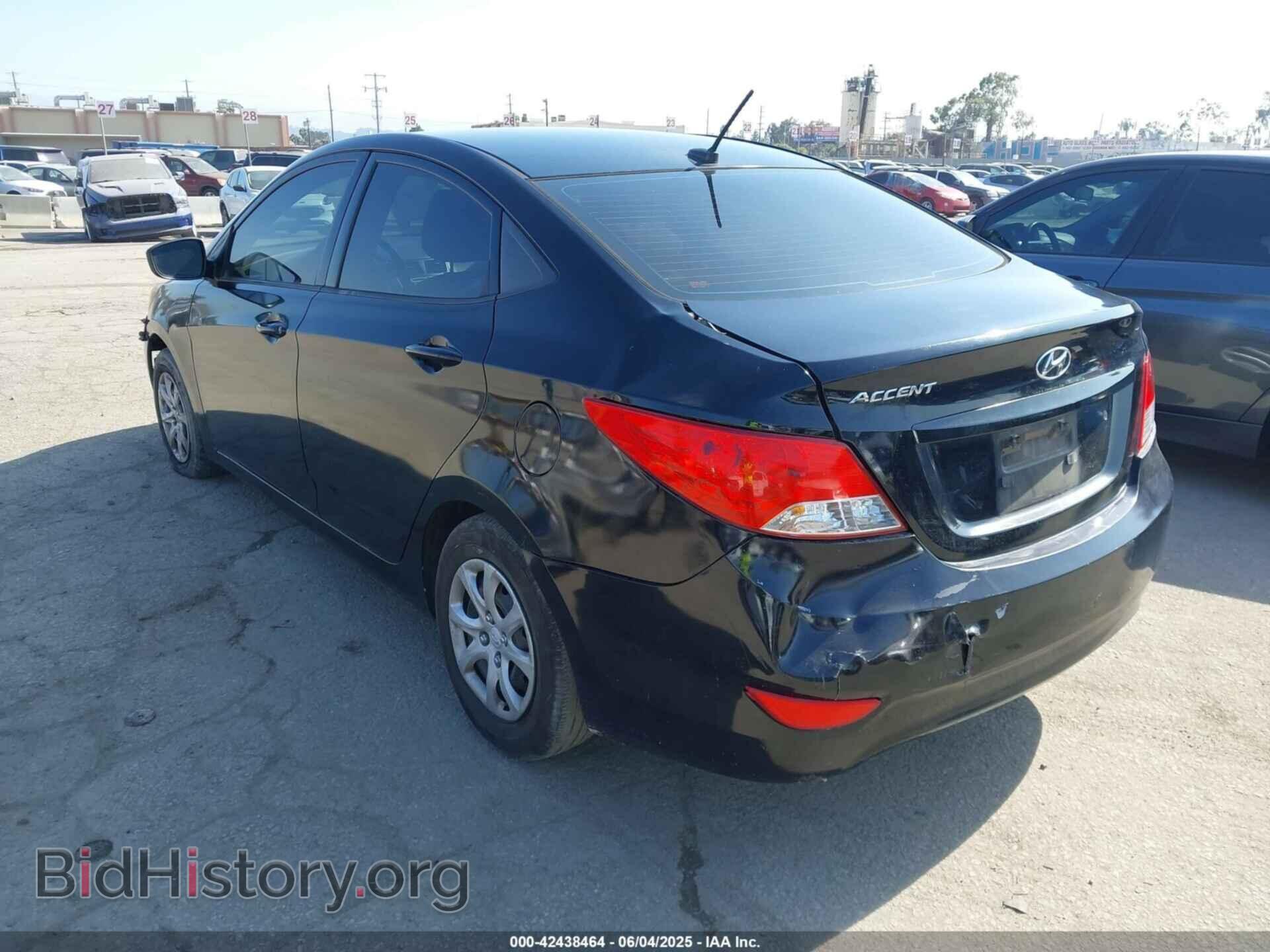 2012 HYUNDAI ACCENT - VIN: KMHCT4AE2CU166244 - Фото 3