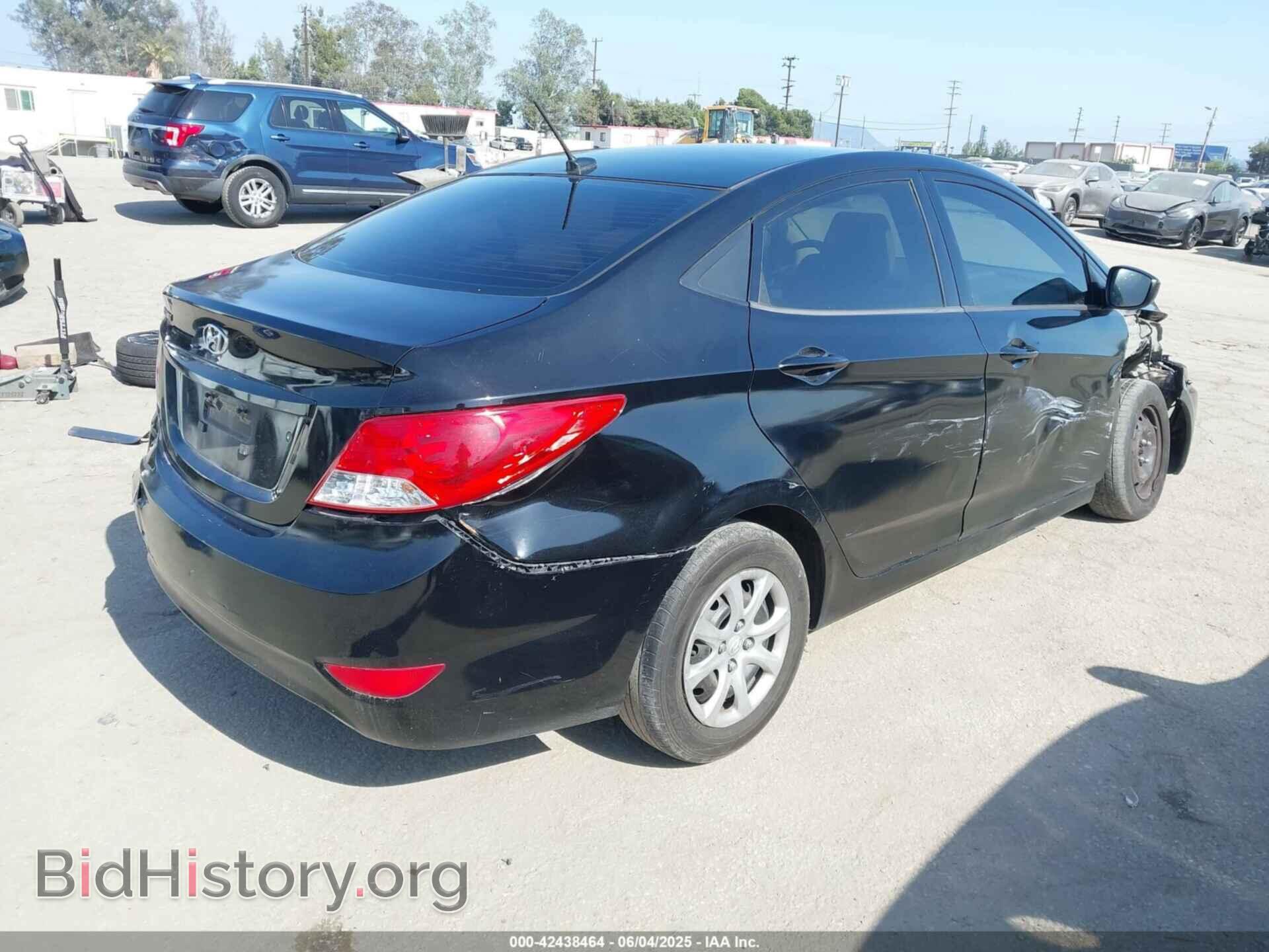 2012 HYUNDAI ACCENT - VIN: KMHCT4AE2CU166244 - Фото 4