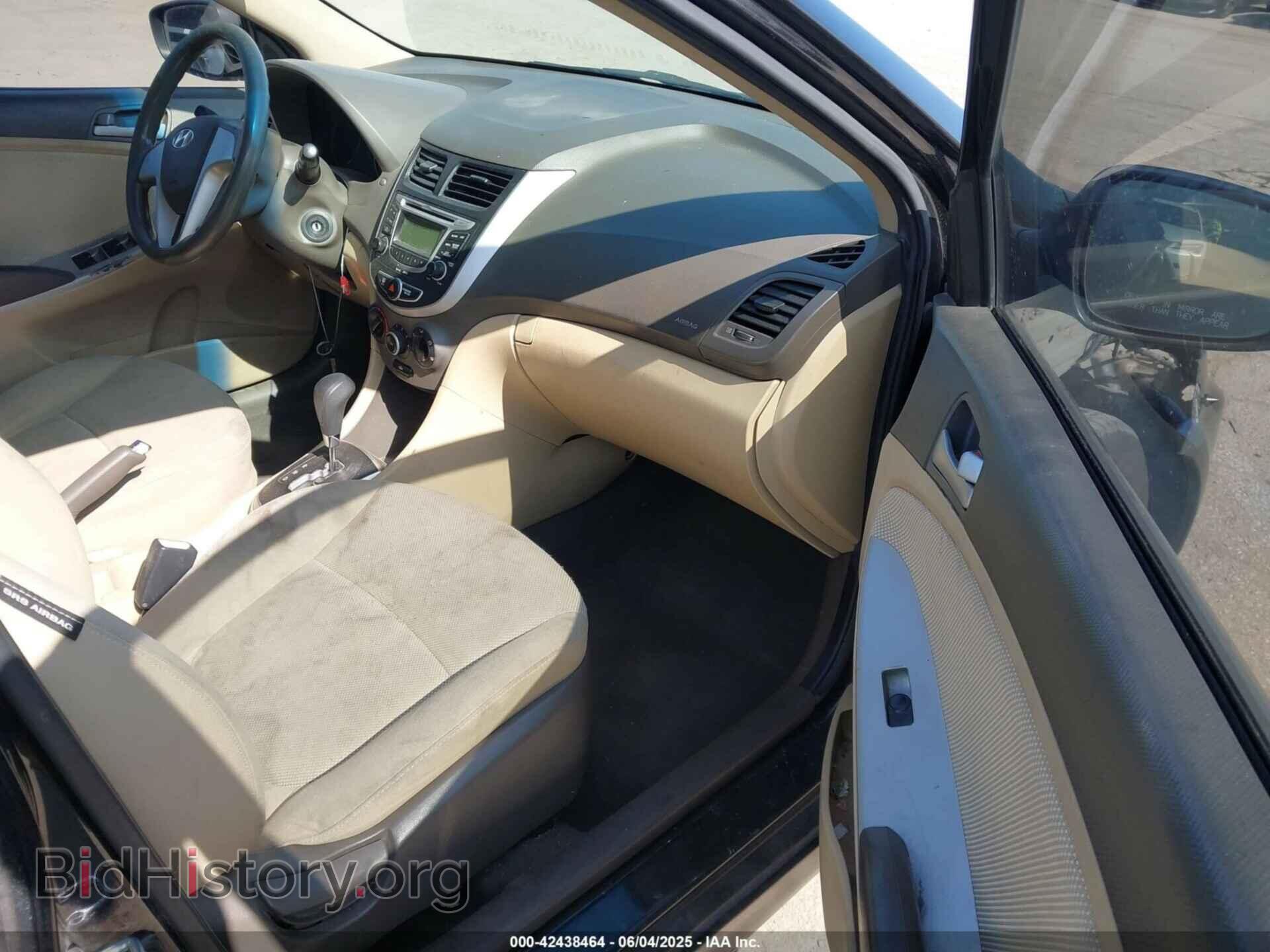 2012 HYUNDAI ACCENT - VIN: KMHCT4AE2CU166244 - Фото 5