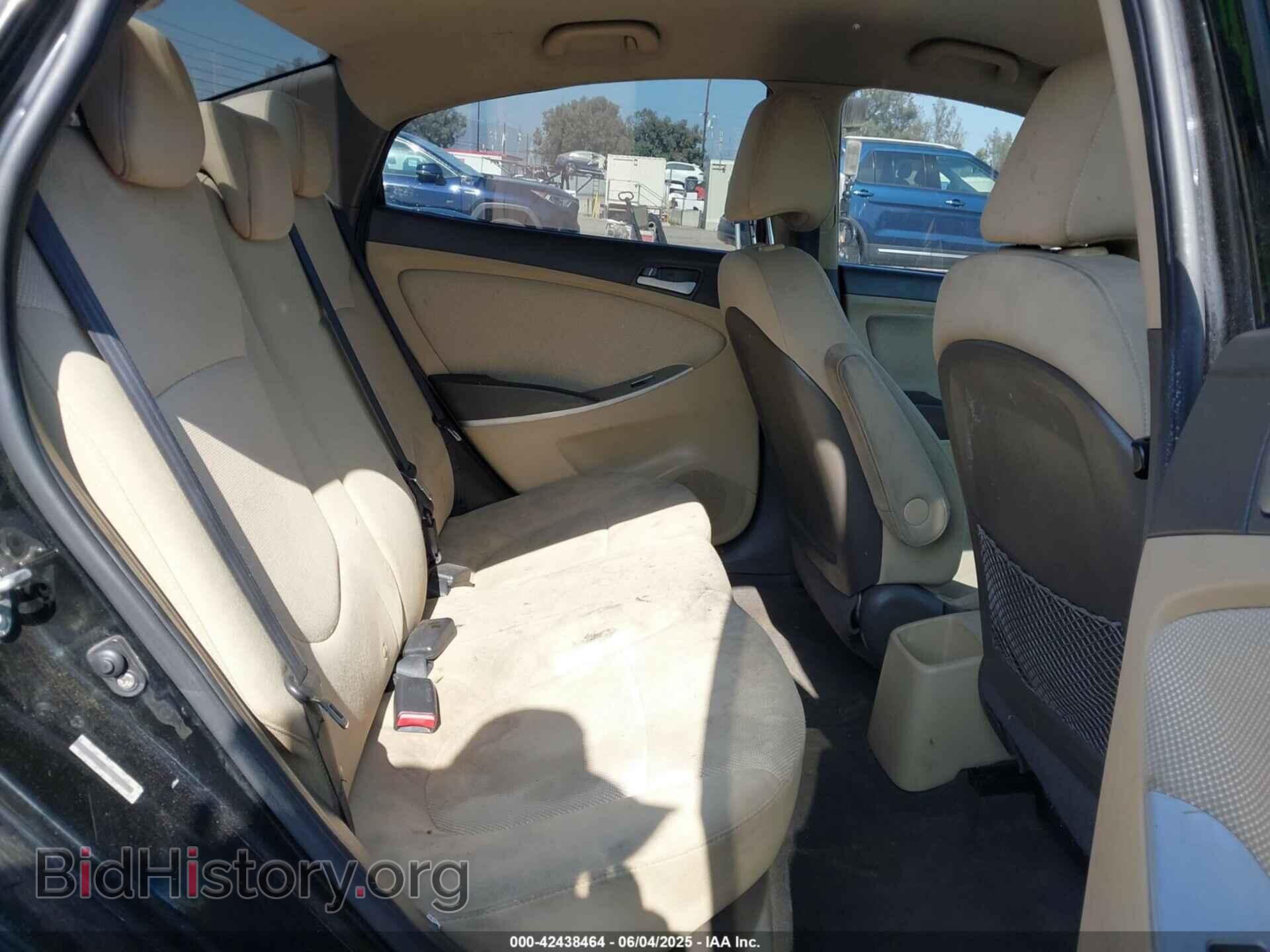 2012 HYUNDAI ACCENT - VIN: KMHCT4AE2CU166244 - Фото 8