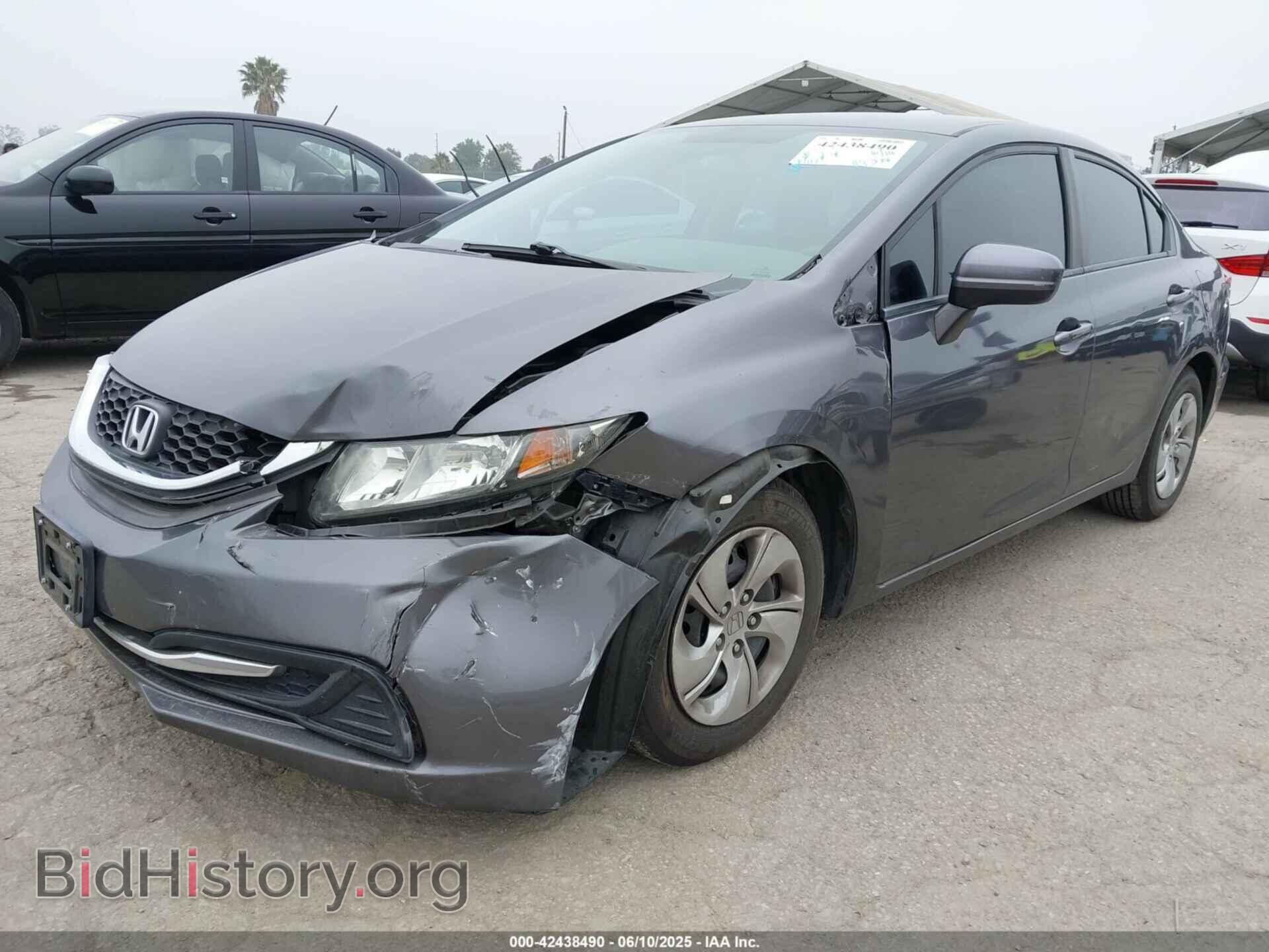 2014 HONDA CIVIC - VIN: 19XFB2F52EE202808 - Фото 2