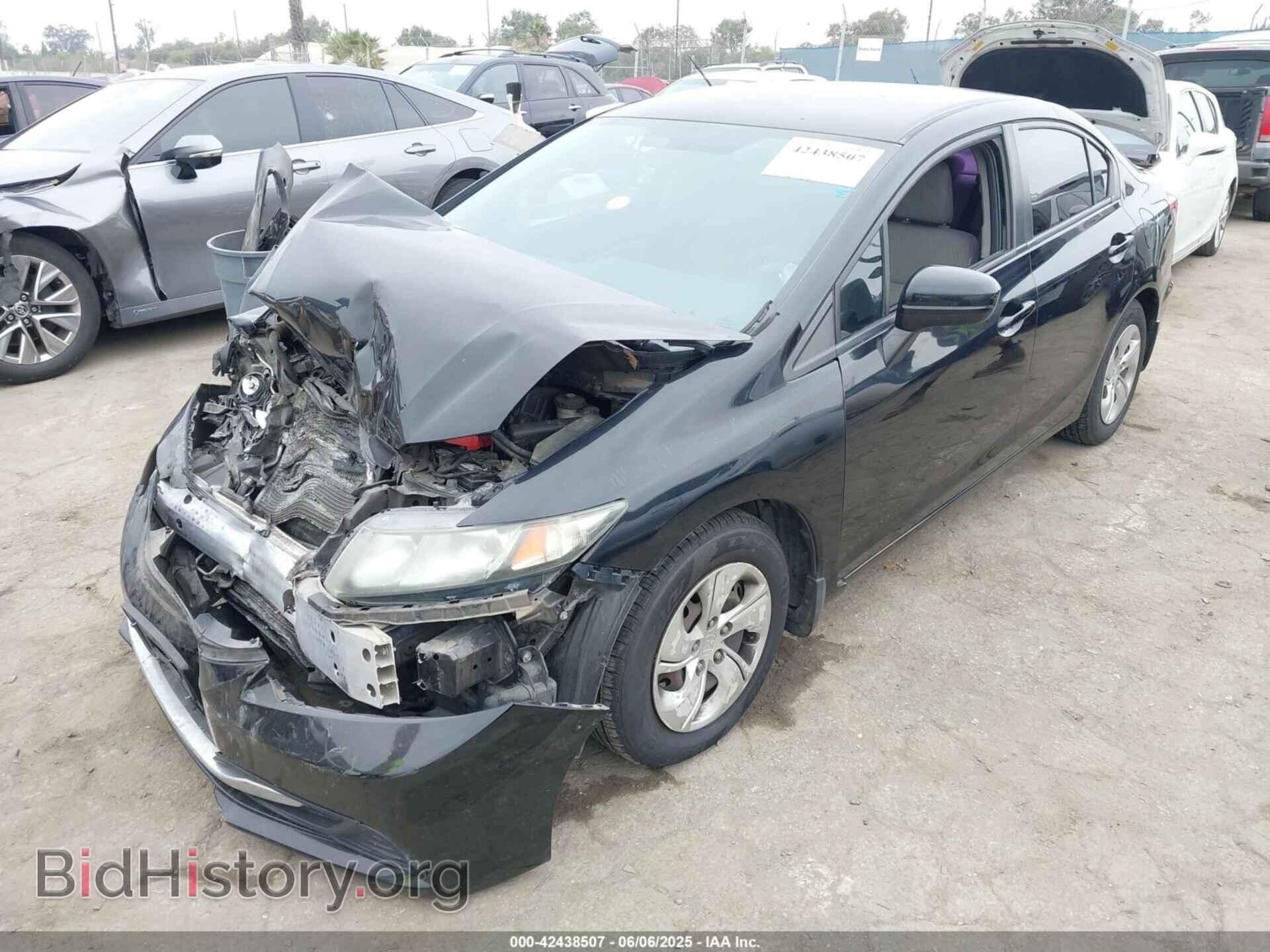 2014 HONDA CIVIC - VIN: 19XFB2F57EE012003 - Фото 2
